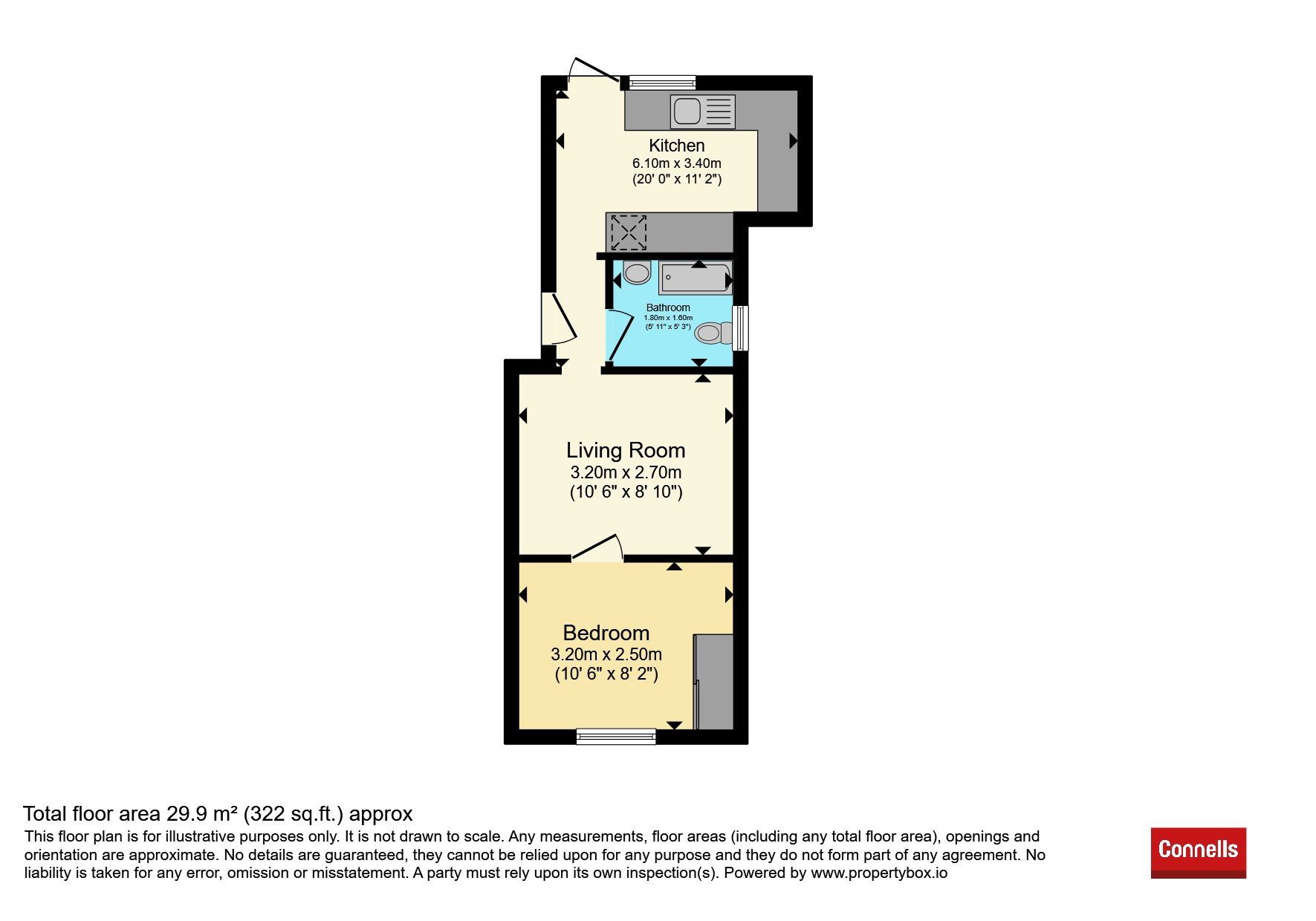 Flat 8, Beechdown House, Winchester Road, Basingstoke floorplan