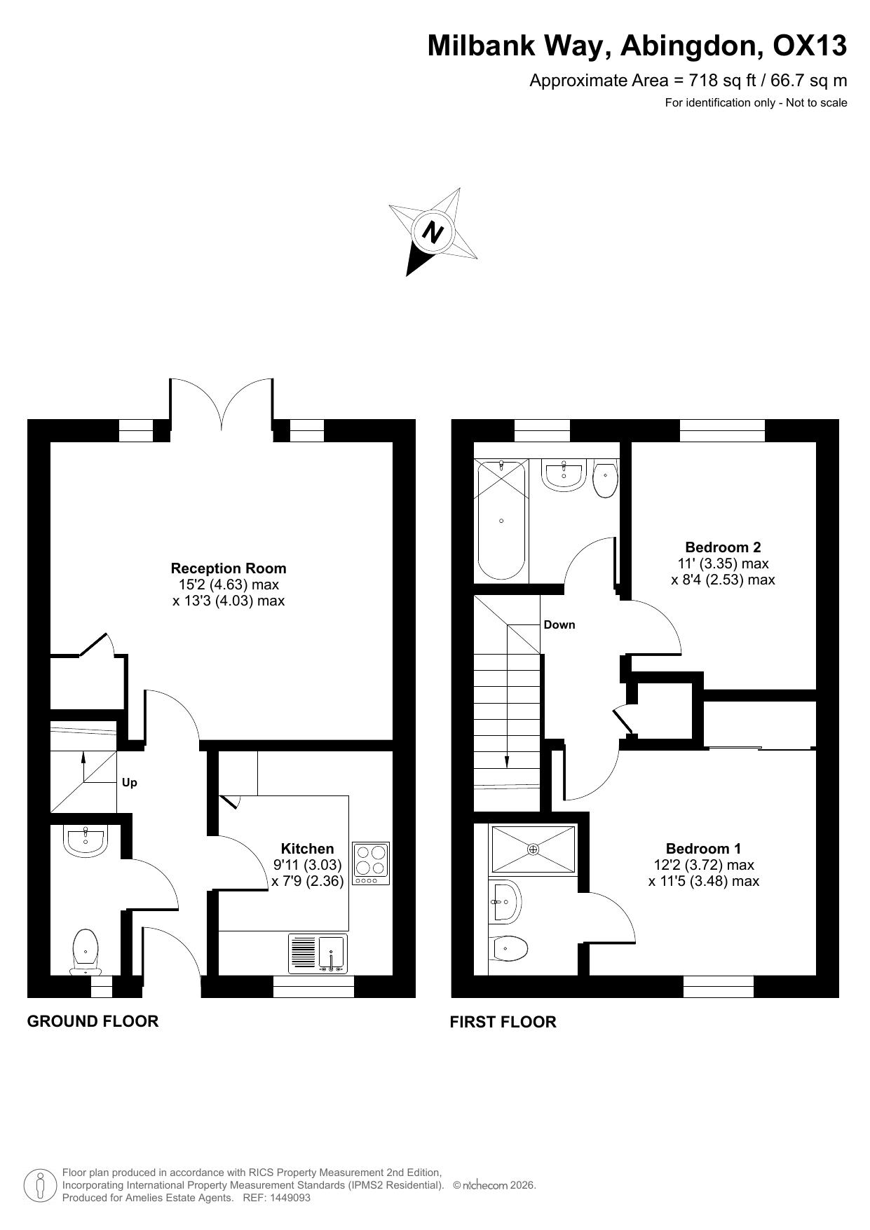 26, Milbank Way, Abingdon floorplan