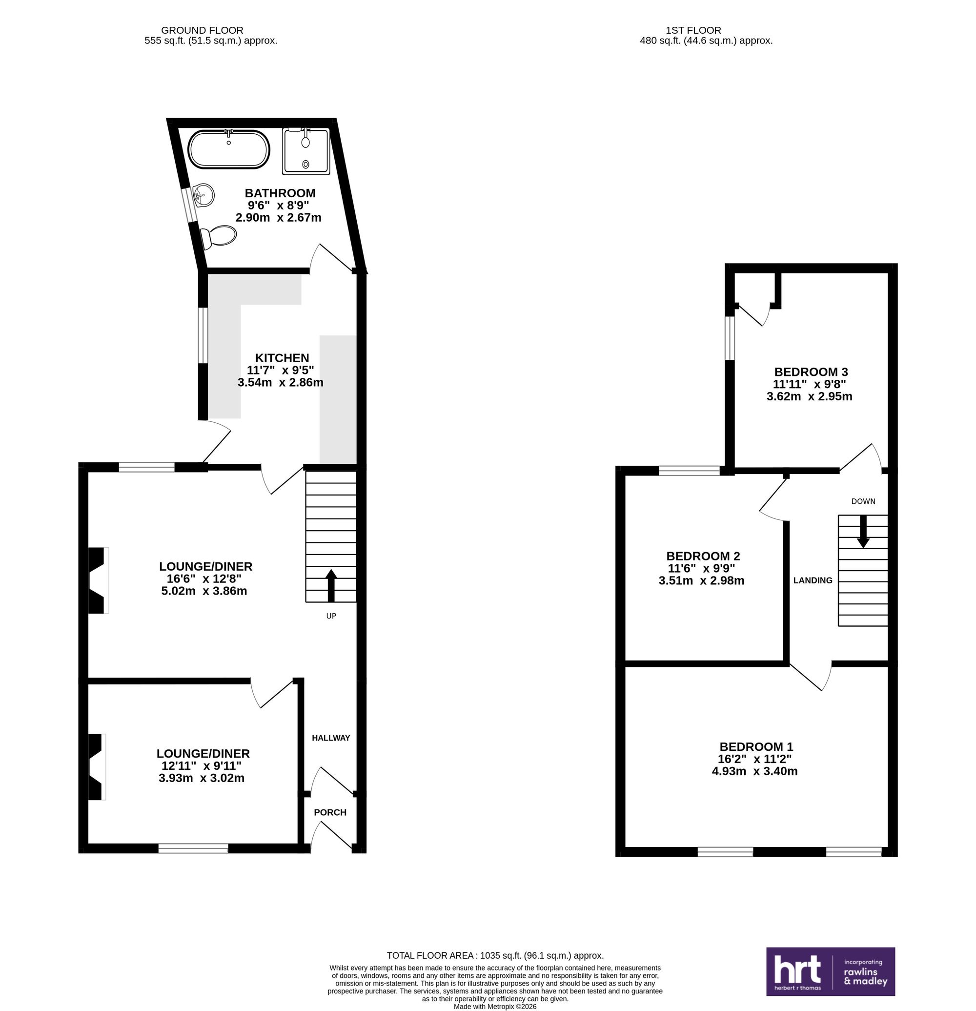 45 Cardonnel Road, Neath floorplan