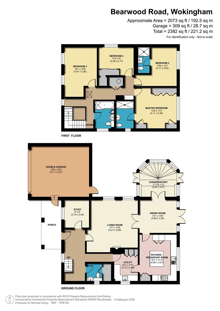 3, Bearwood Road, Wokingham floorplan