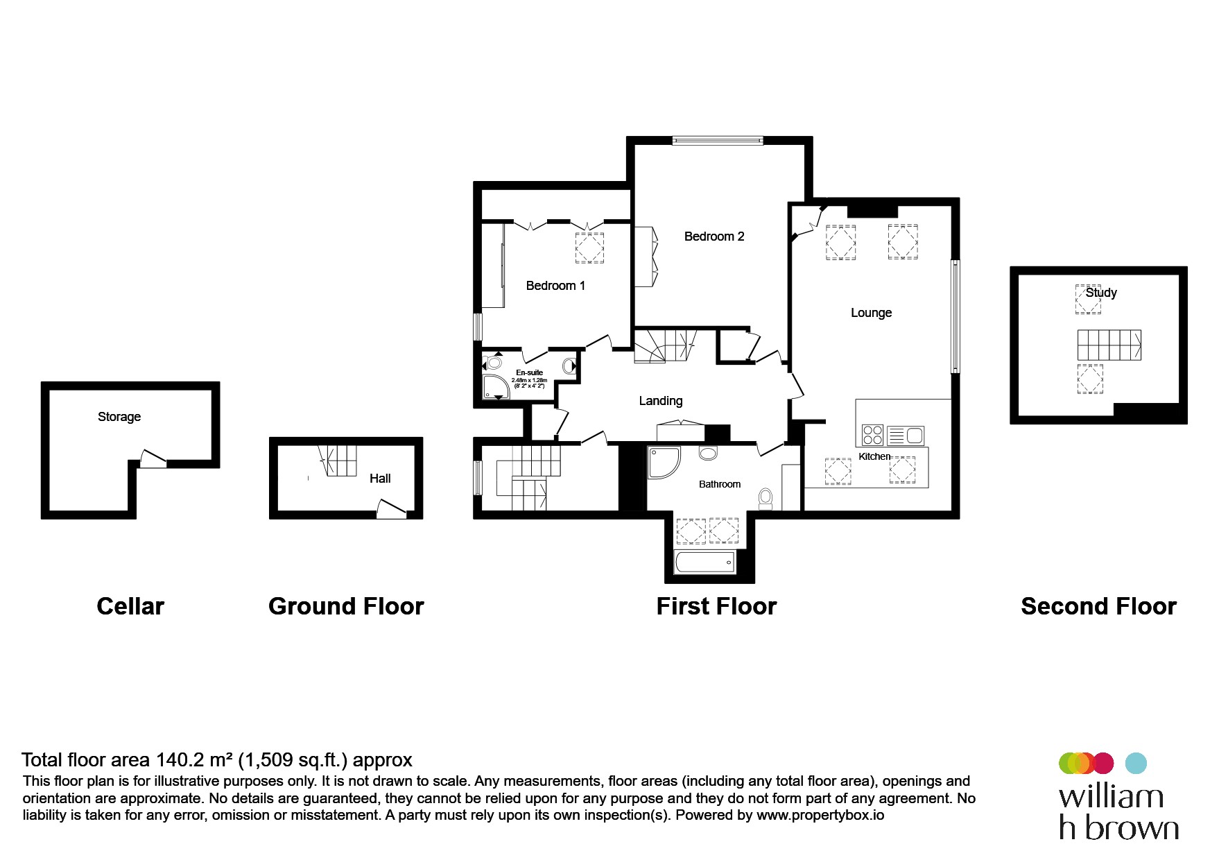 Flat 3, Medindie, 110, Manygates Lane, Wakefield floorplan