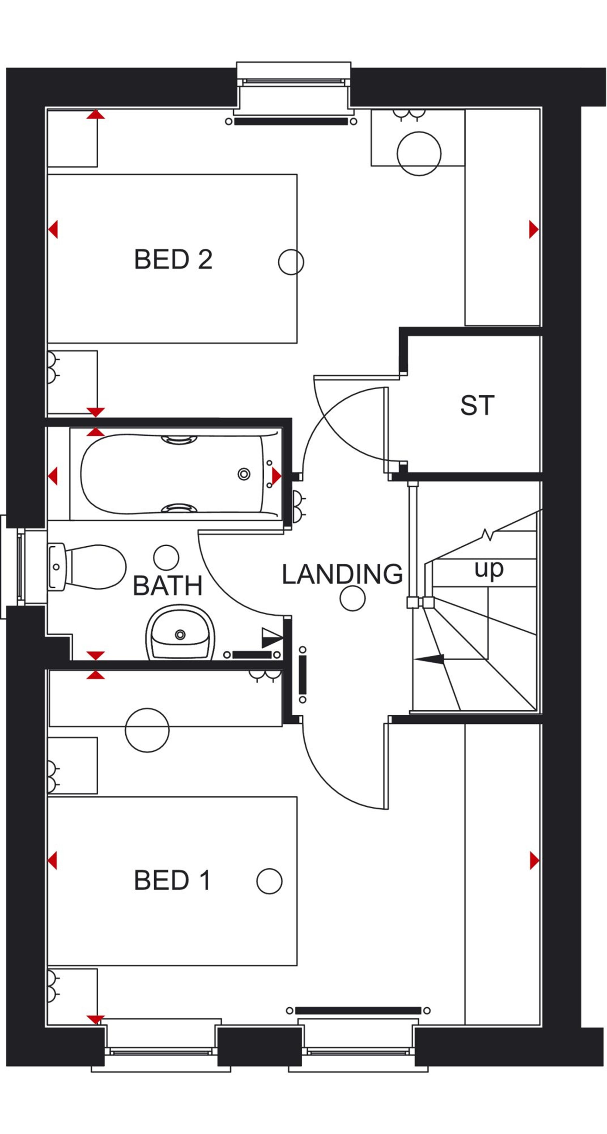 Barratt Homes Lincoln Floor Plan