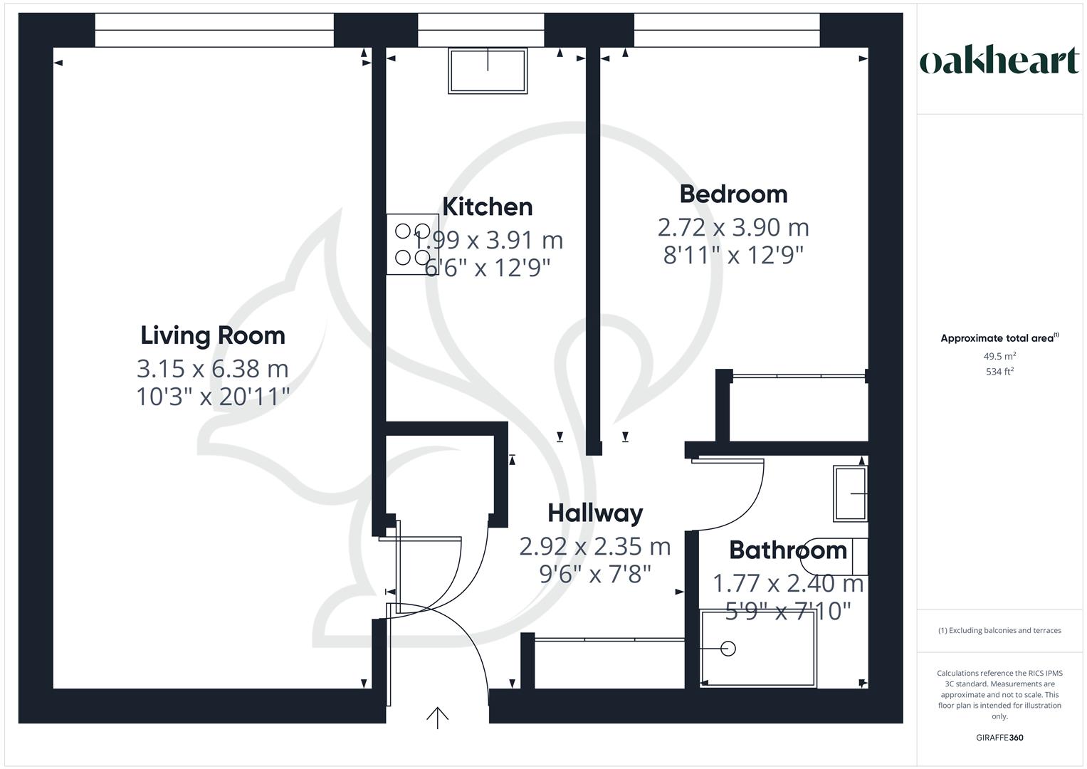 24 Charleston Court, Seaview Avenue, West Mersea floorplan
