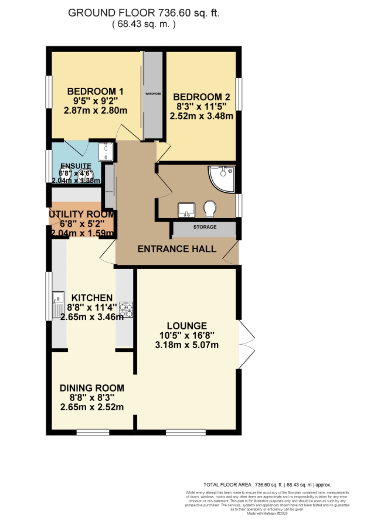 80, Kingsmead Park, Rochester floorplan