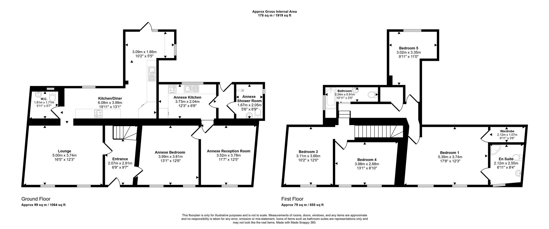 18, Church Road, Haverfordwest floorplan