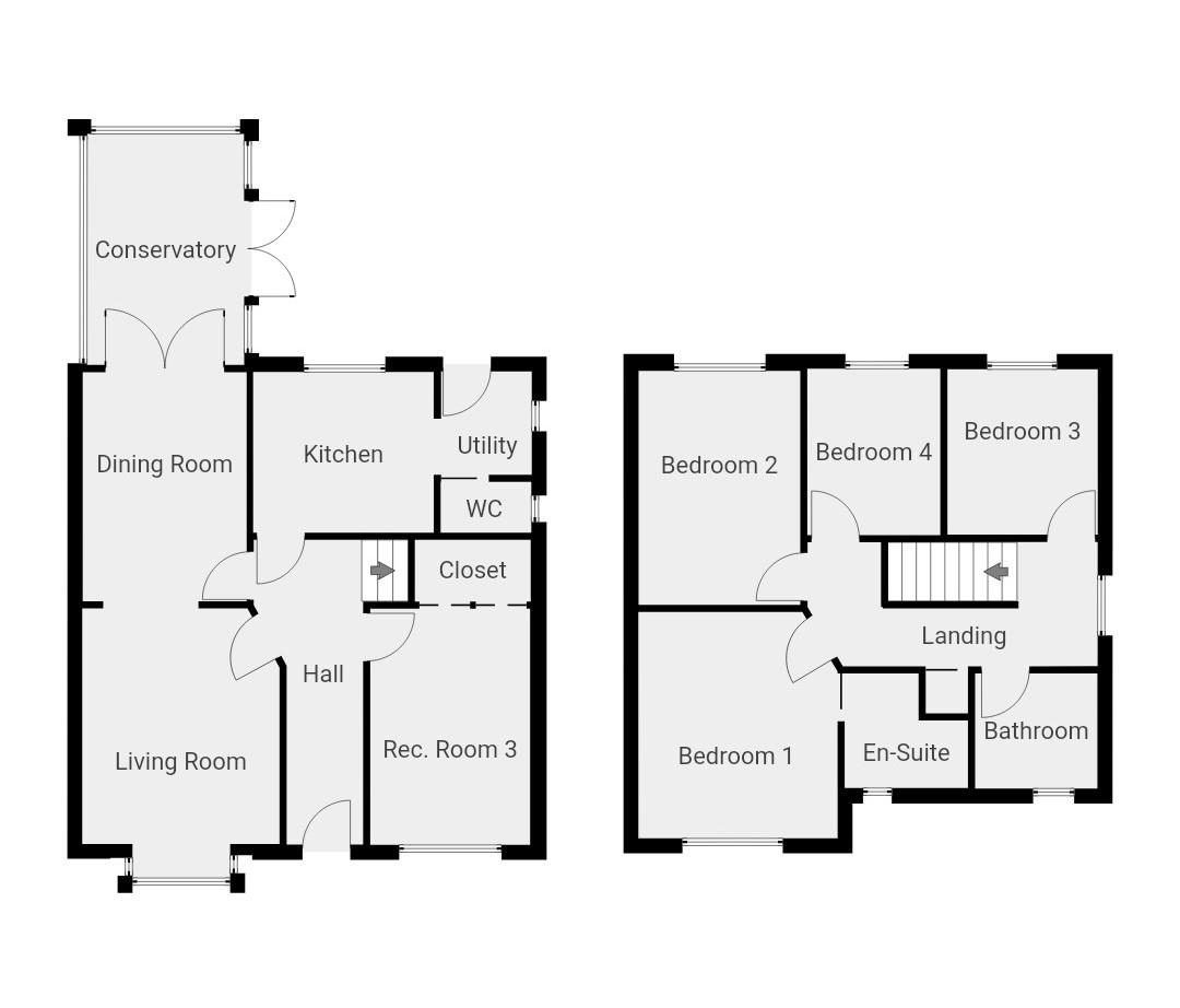 Coed Fedwen, Swansea floorplan