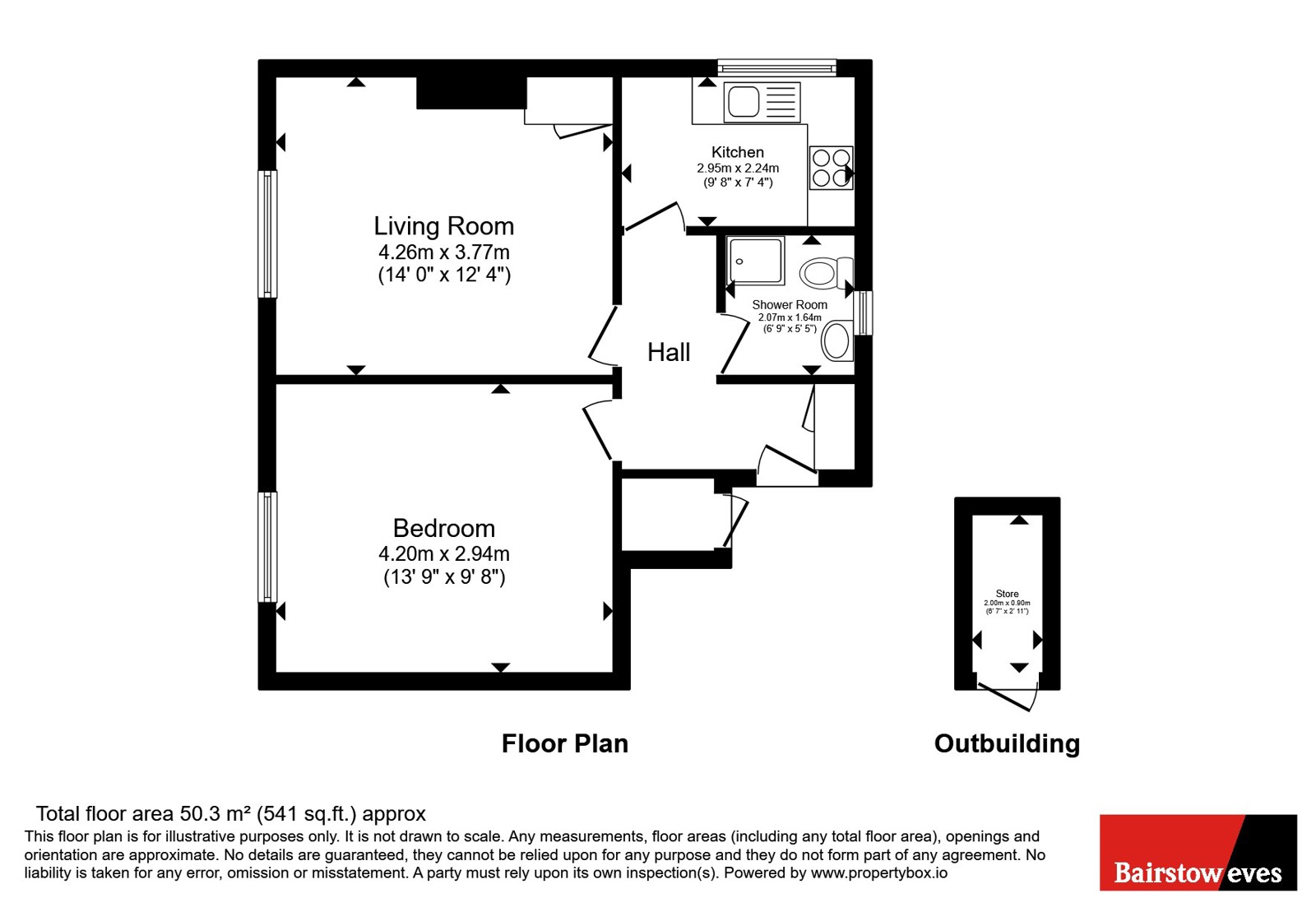 97, Glapton Lane, Nottingham floorplan
