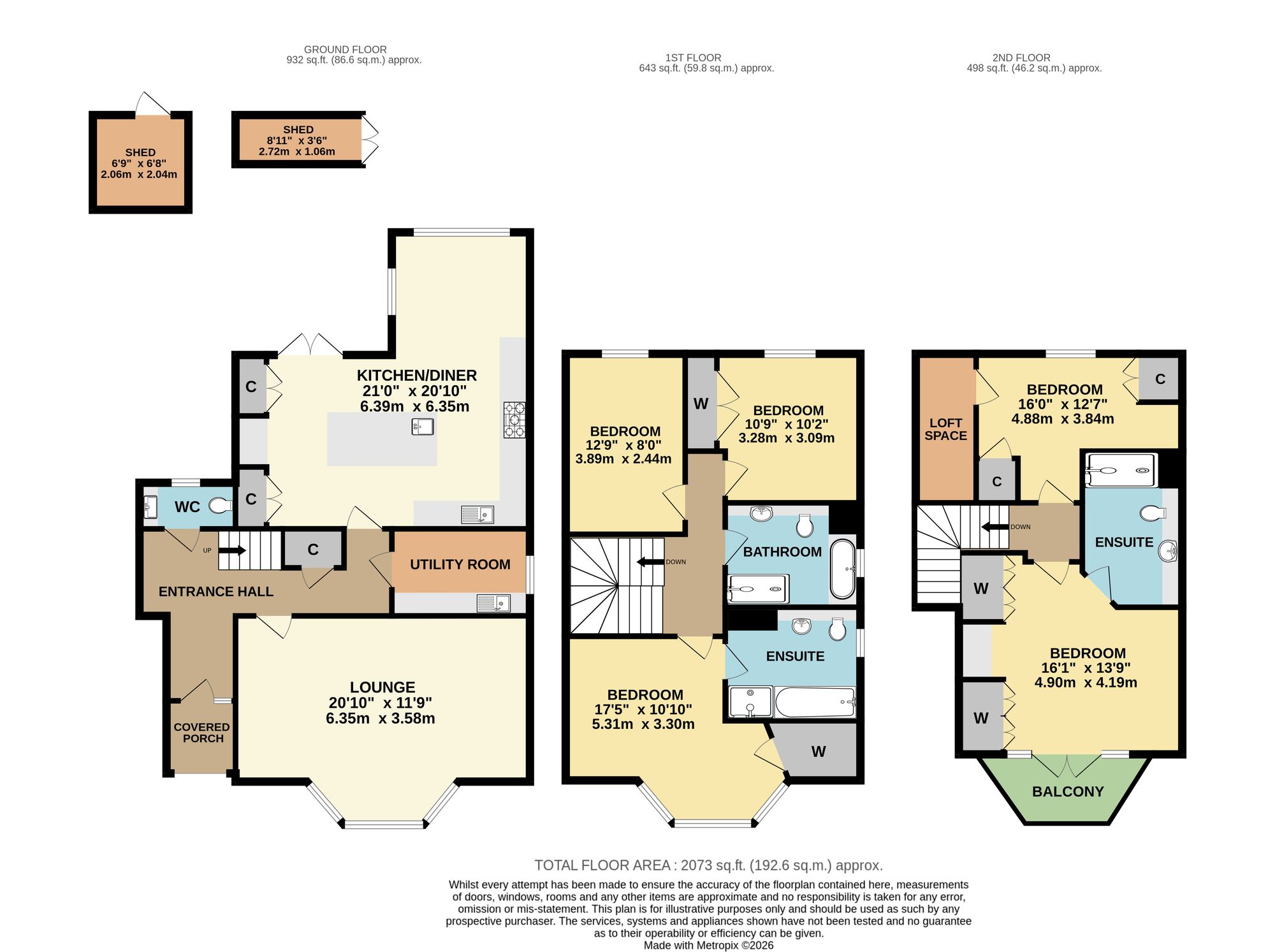19 Jarvis Fields, Southampton floorplan