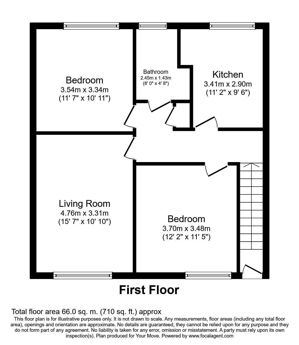 2 Bedrooms Flat to rent in Mitchell Close, Dartford DA1