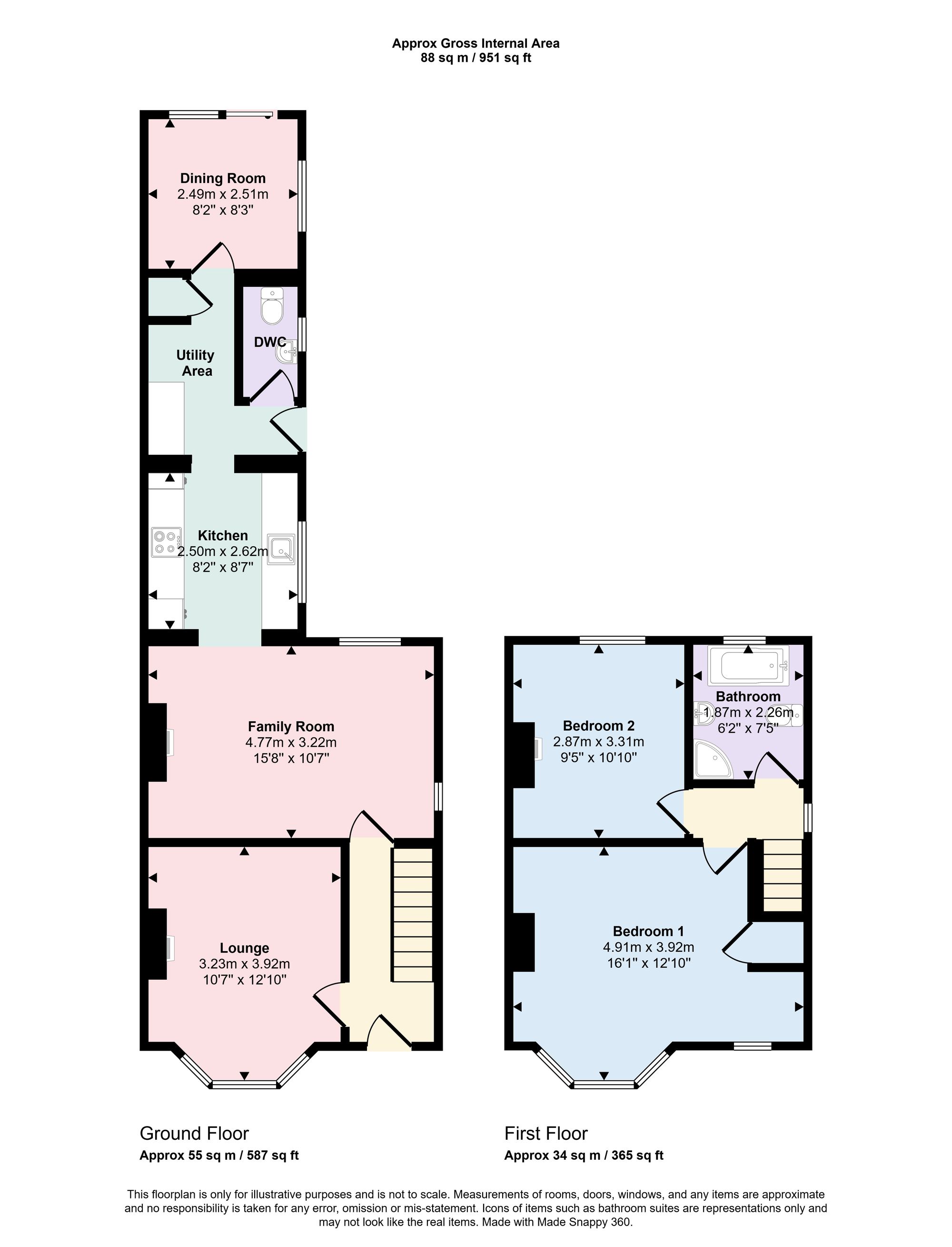 Homeleigh Winchester Road, Southampton floorplan