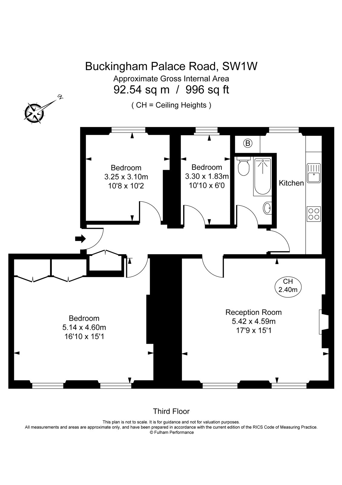 2 Bedrooms Flat to rent in Buckingham Palace Road, London SW1W