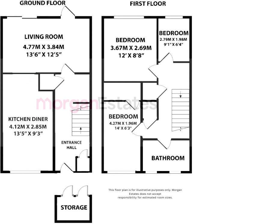 40 Cottingley Green, Leeds floorplan