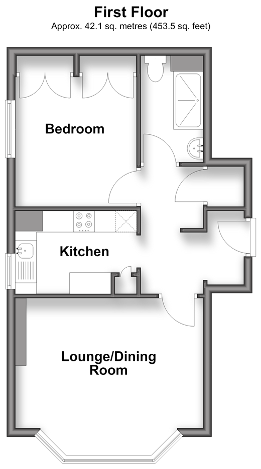 Victoria Avenue, Shanklin floorplan
