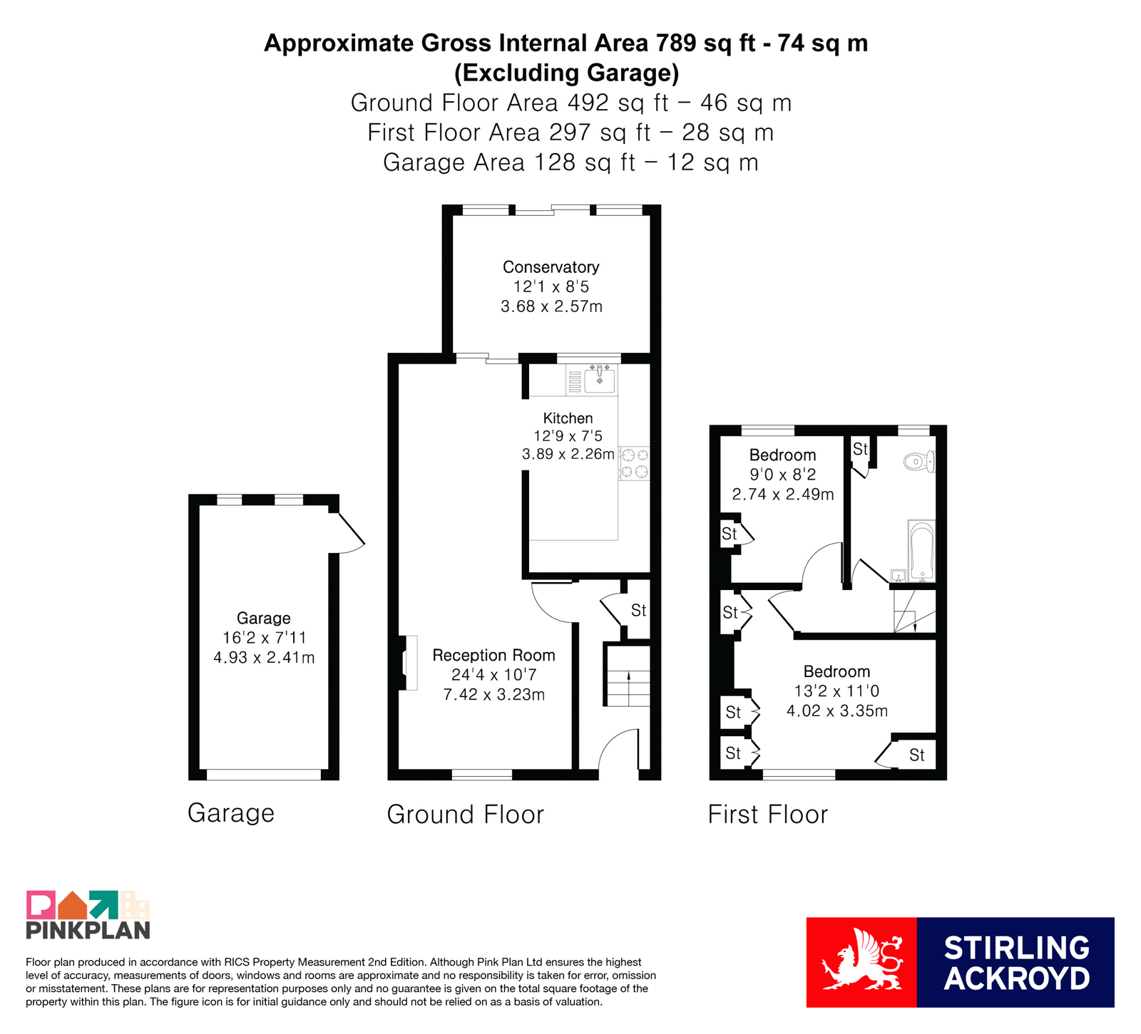 Lincoln Way, Surrey floorplan