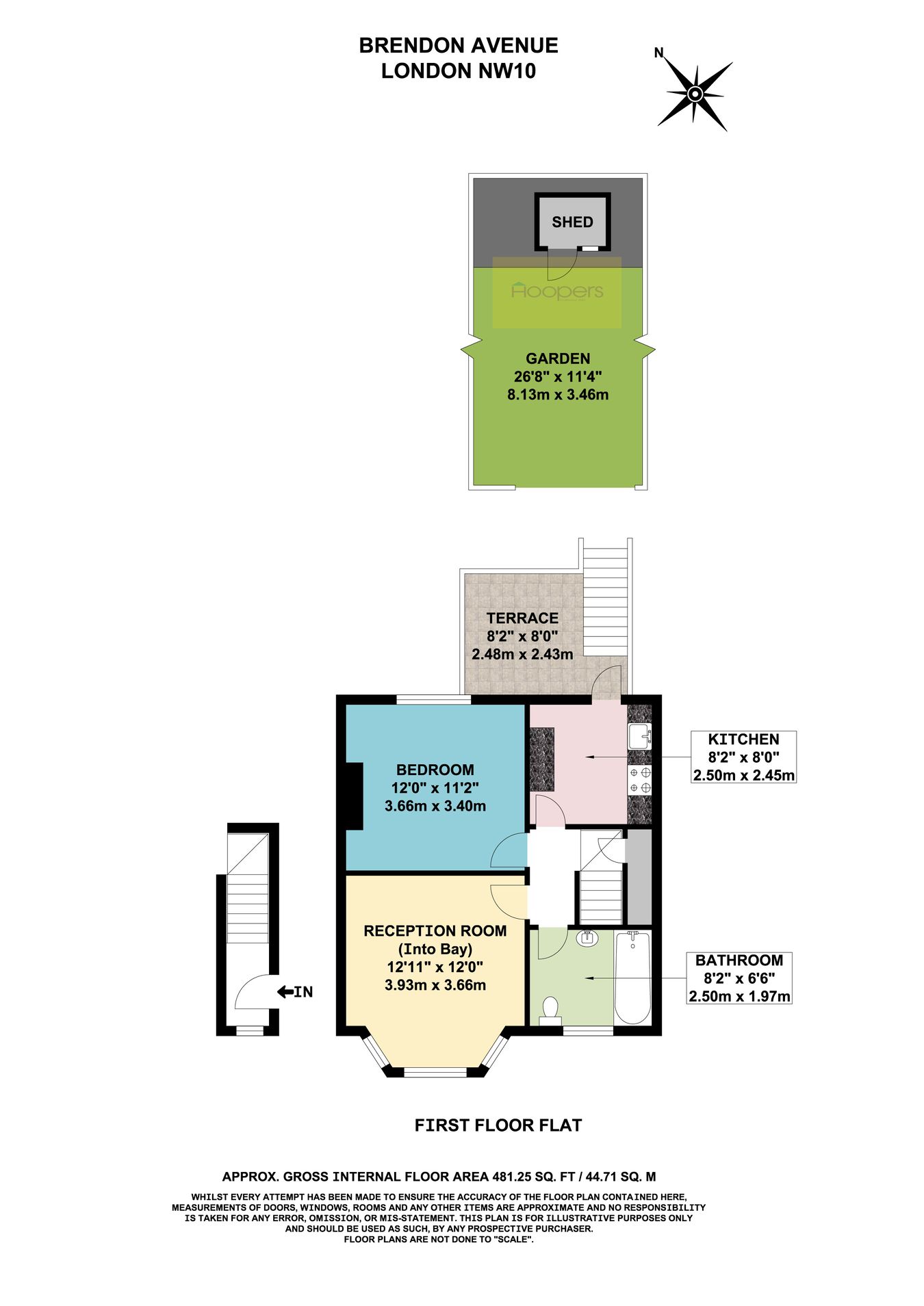 20a, Brendon Avenue, London floorplan