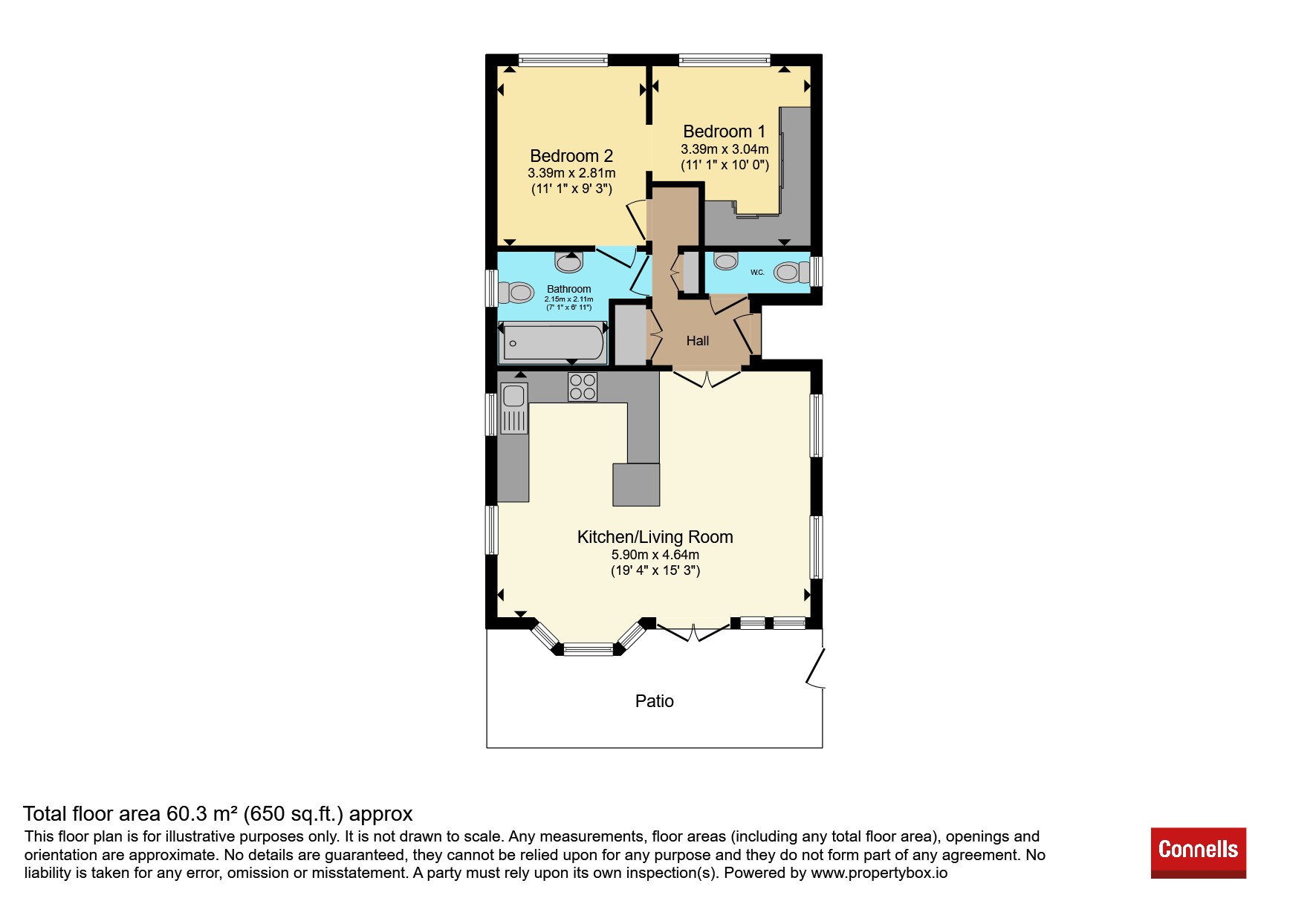 72, Woodlands Park Homes, Dowles Road, BEWDLEY floorplan