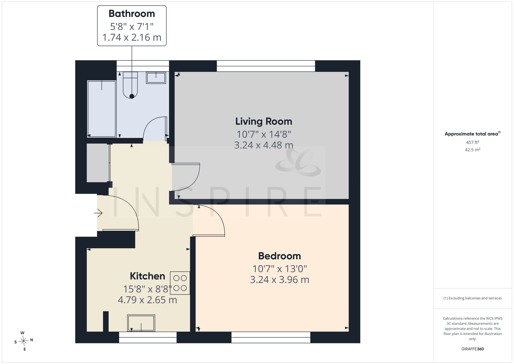 37 Greenacres, Crawley floorplan