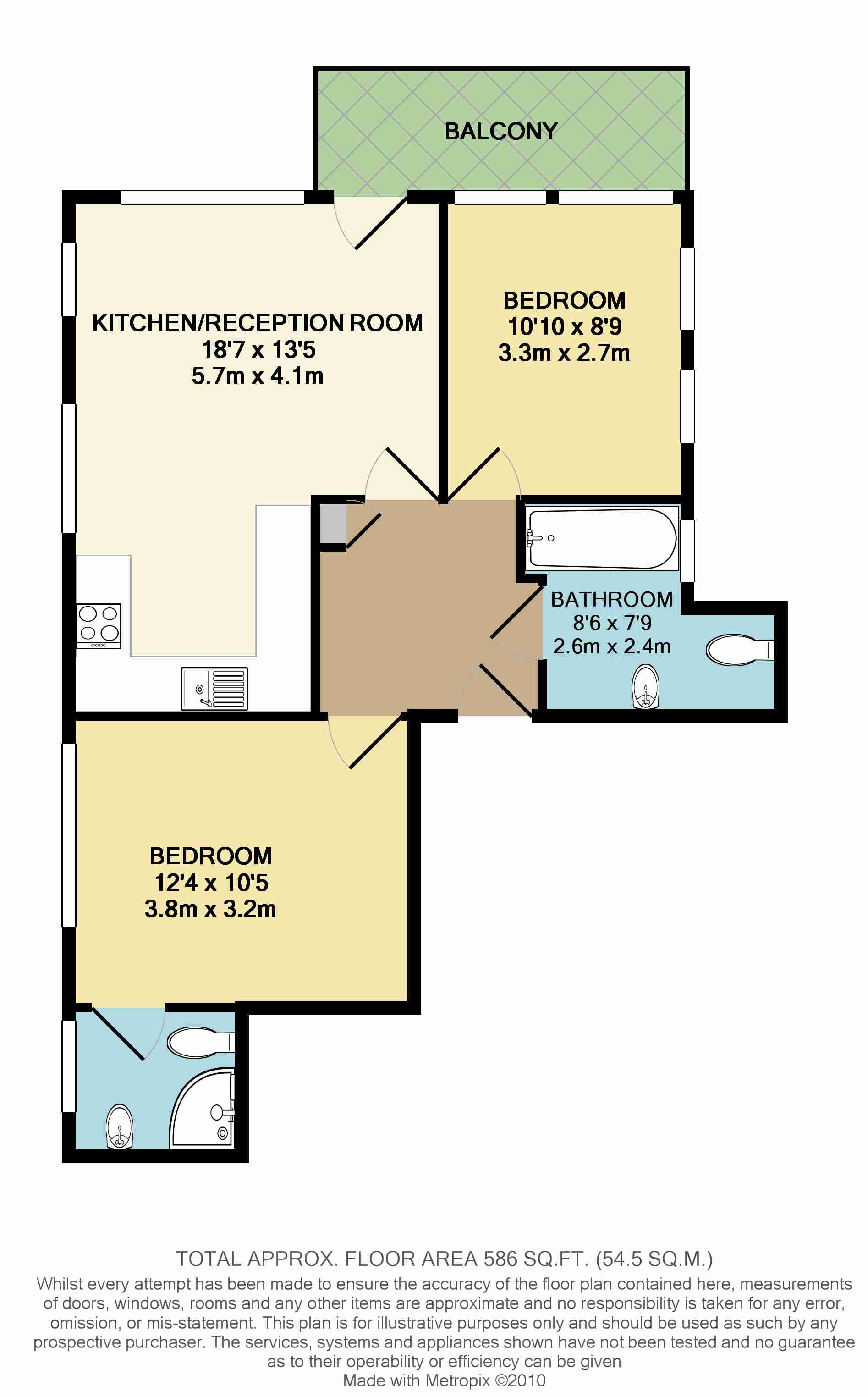 2 Bedrooms  to rent in Rochester Mews, Camden NW1