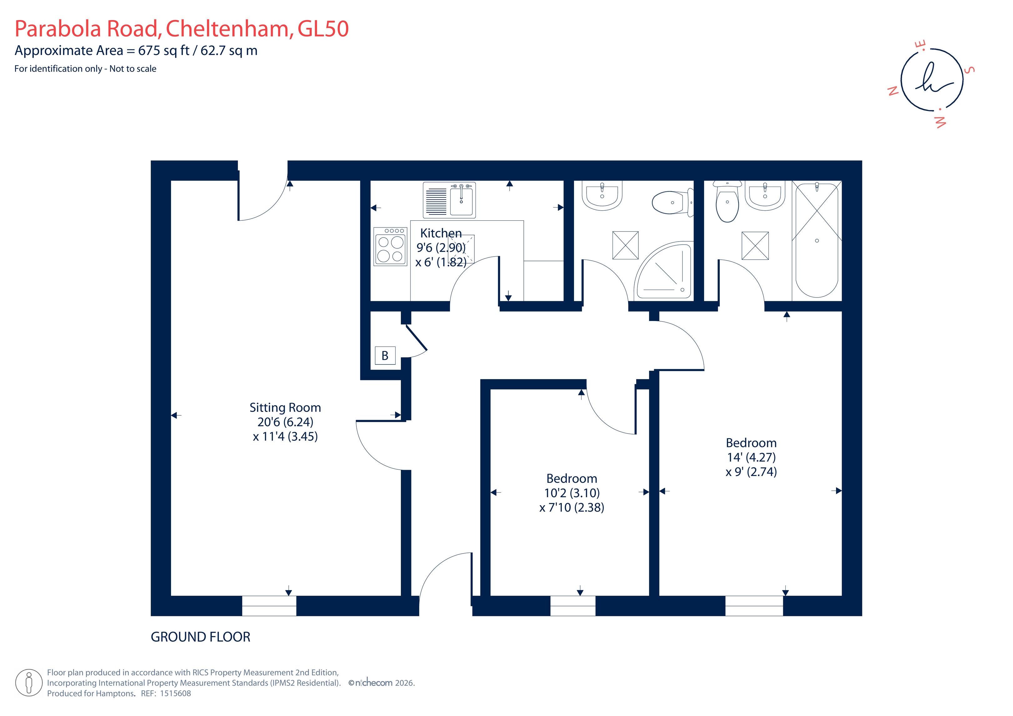 Douglas House, 8, Parabola Road, Cheltenham floorplan