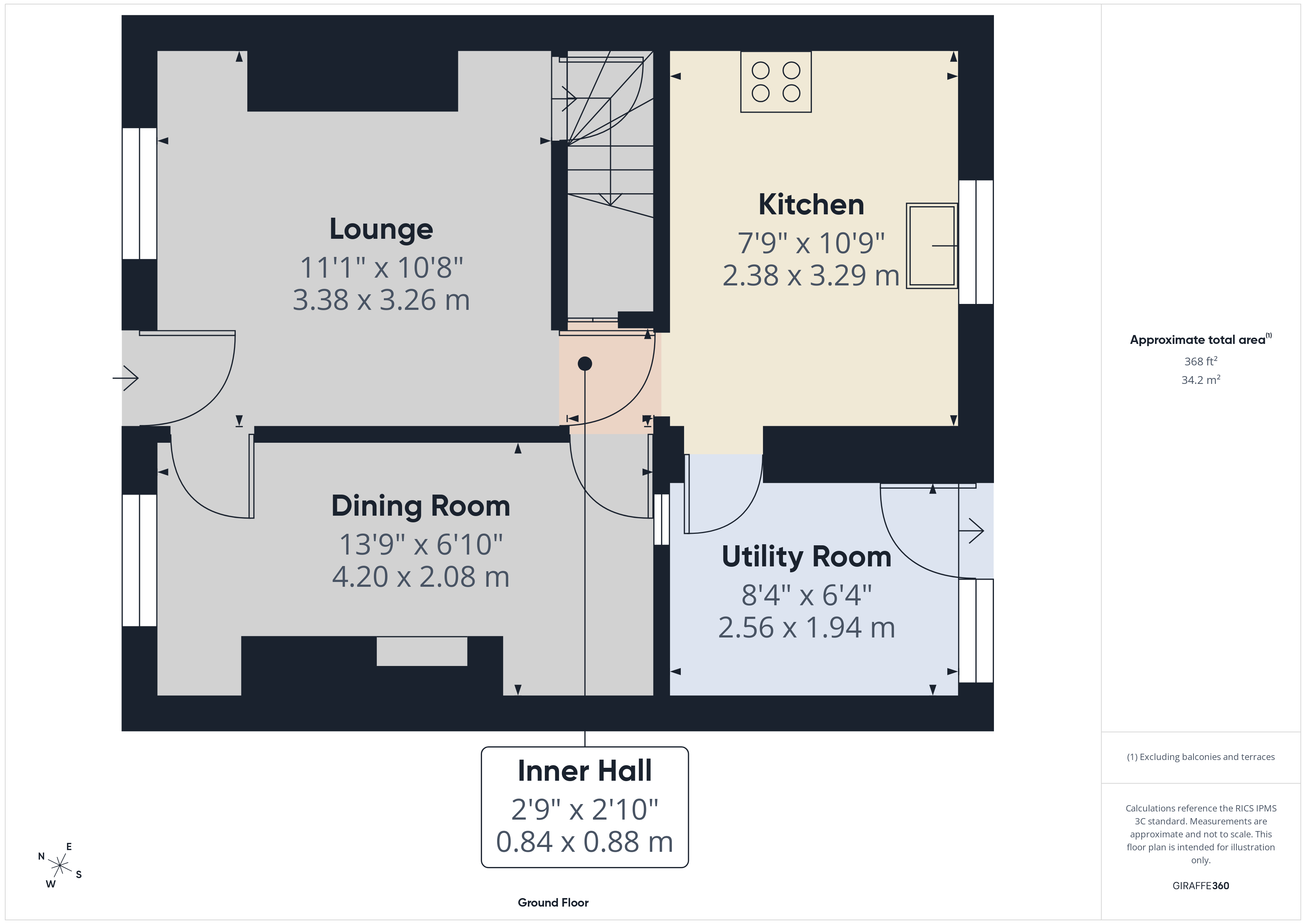 51, Shrewsbury Road, Market Drayton floorplan