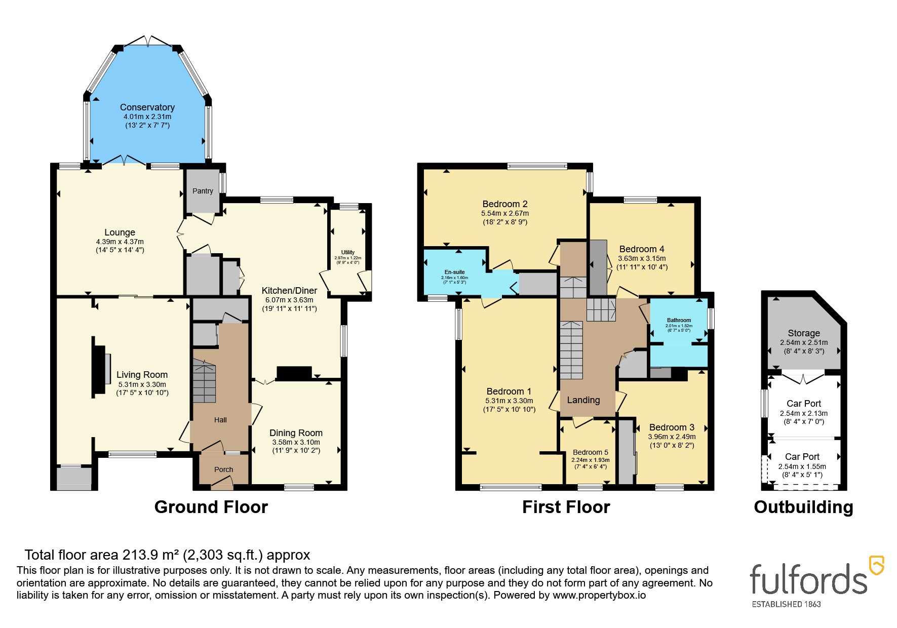 Starboard, 33, Countess Wear Road, Devon floorplan