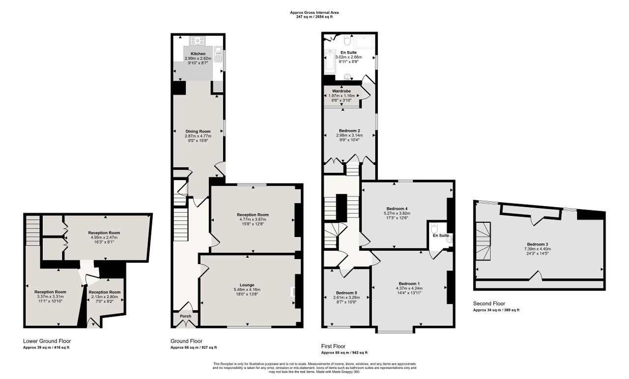 11, Courtland Terrace, Merthyr Tydfil floorplan