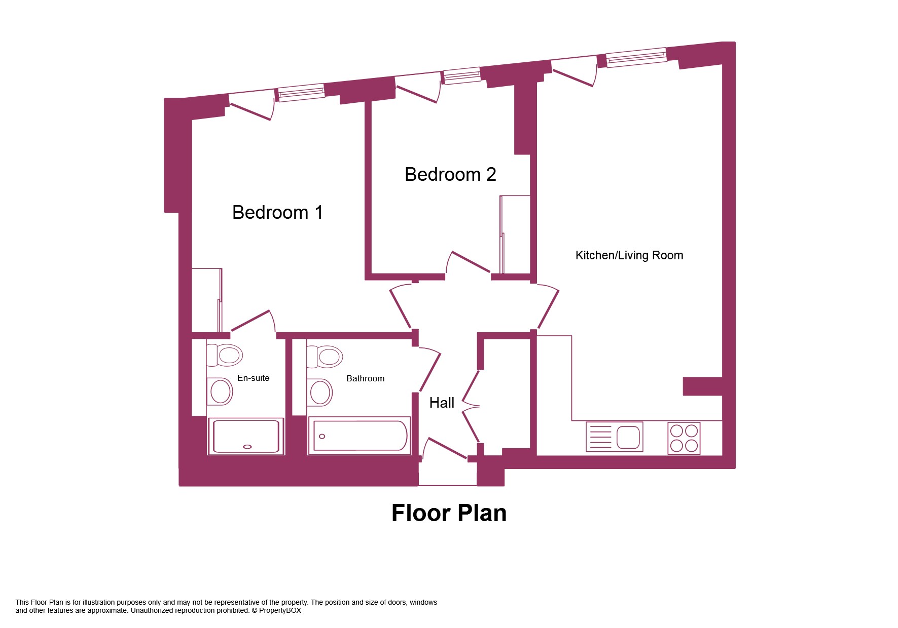 East Tower, 9 Owen Street floorplan