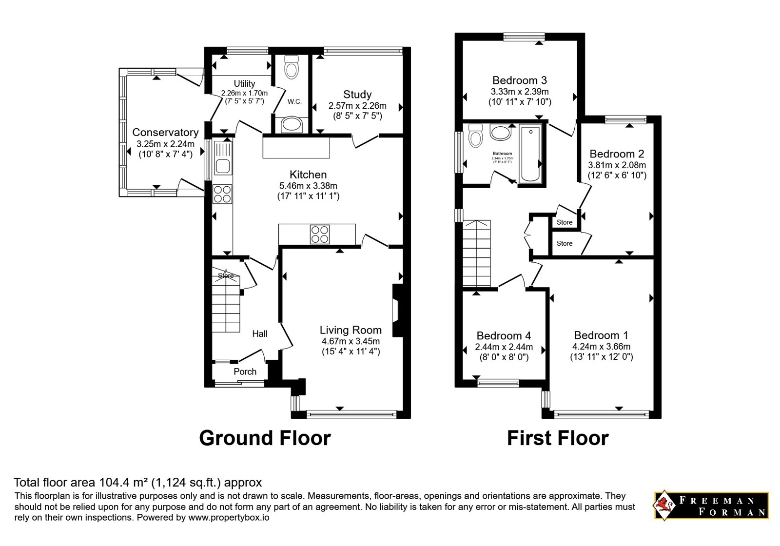35, Green Way, Kent floorplan