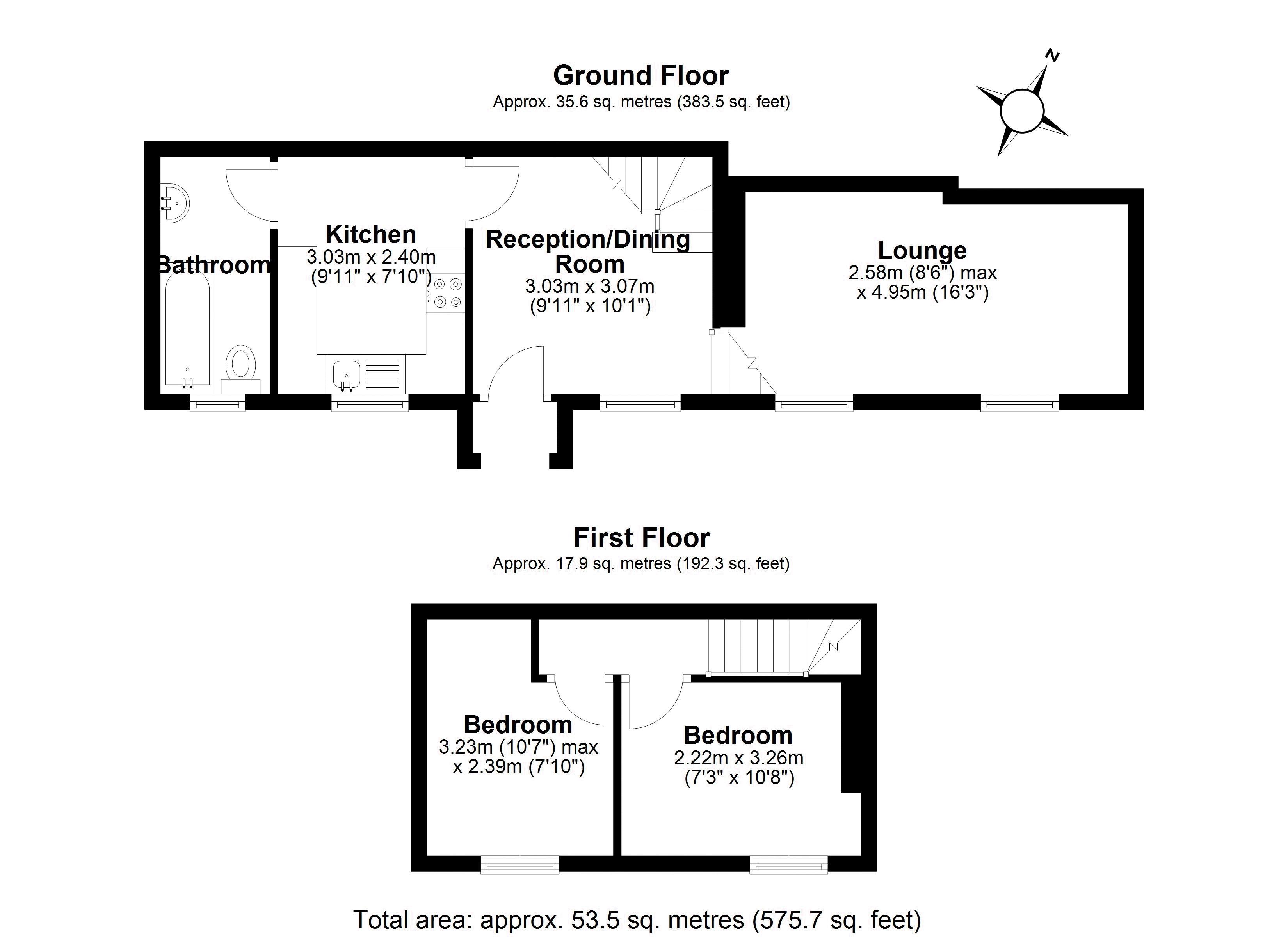 Plum Cottage 8, Belle Vue Road, Telford floorplan