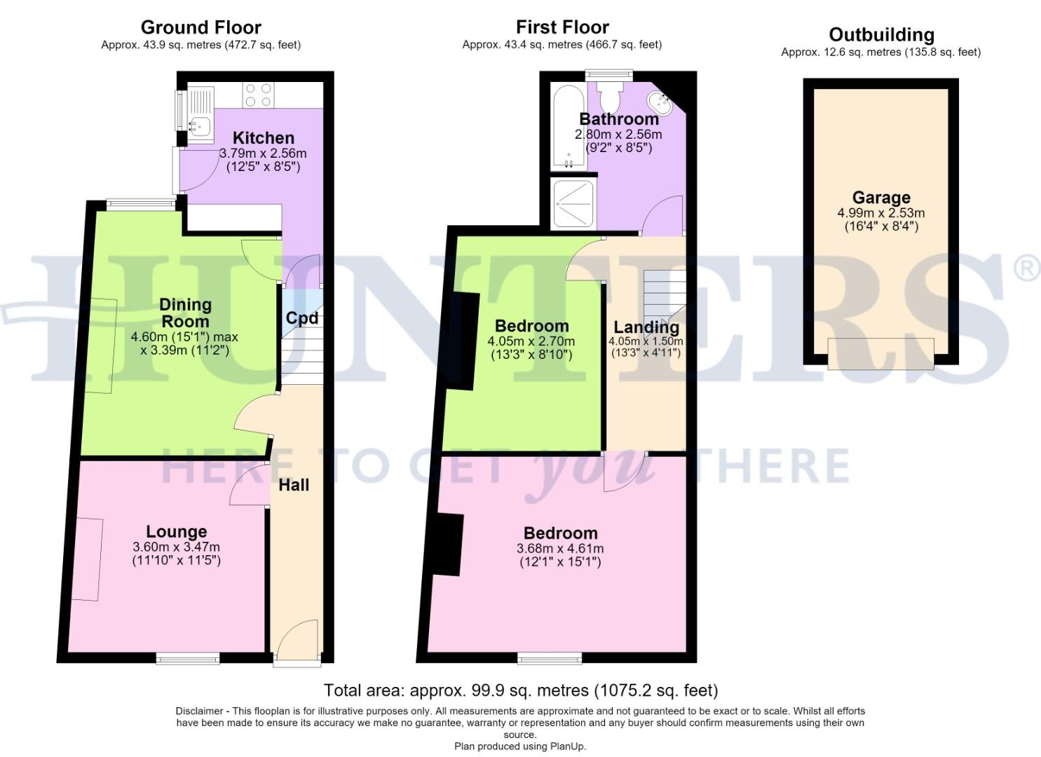 25, Burton Street, Middleton floorplan