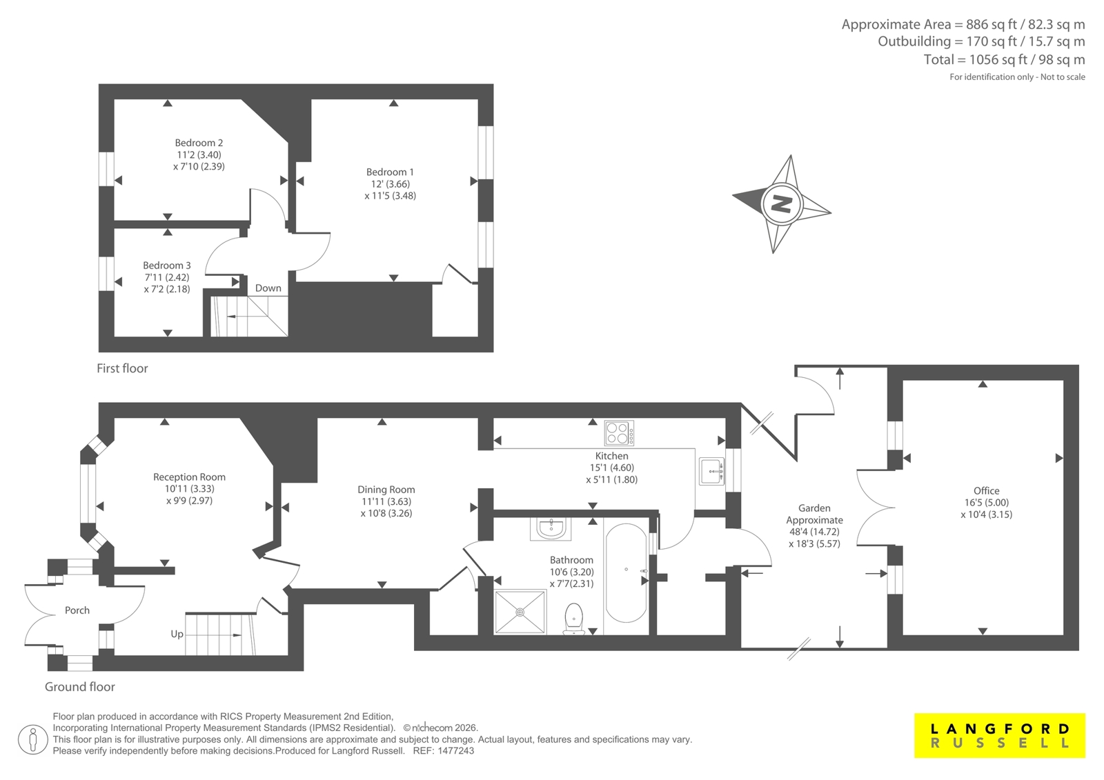 52, Perry Hall Road, Orpington floorplan