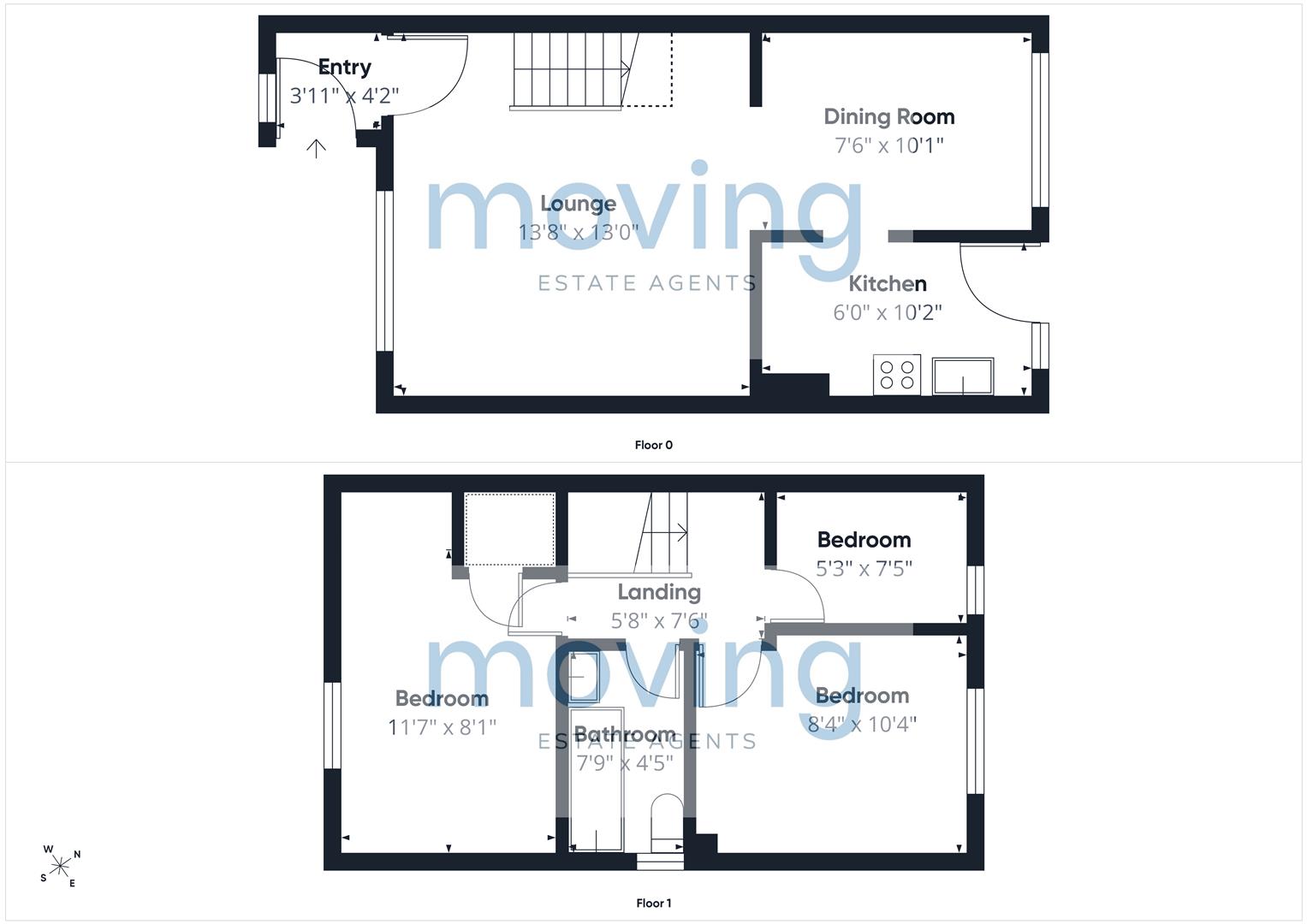 176, Castle Gardens, Paisley floorplan