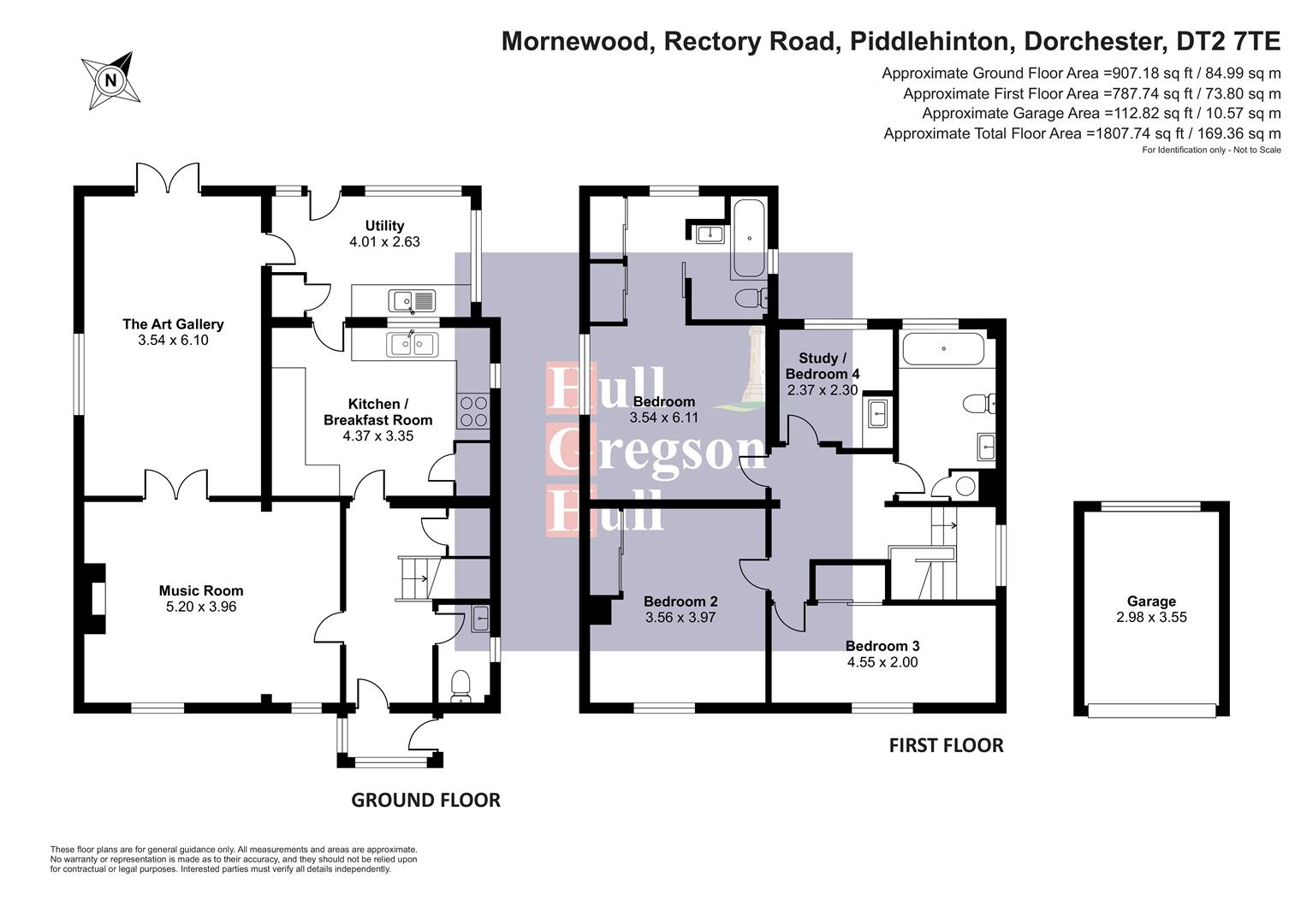 Mornewood Cottage, Rectory Road, Dorchester floorplan