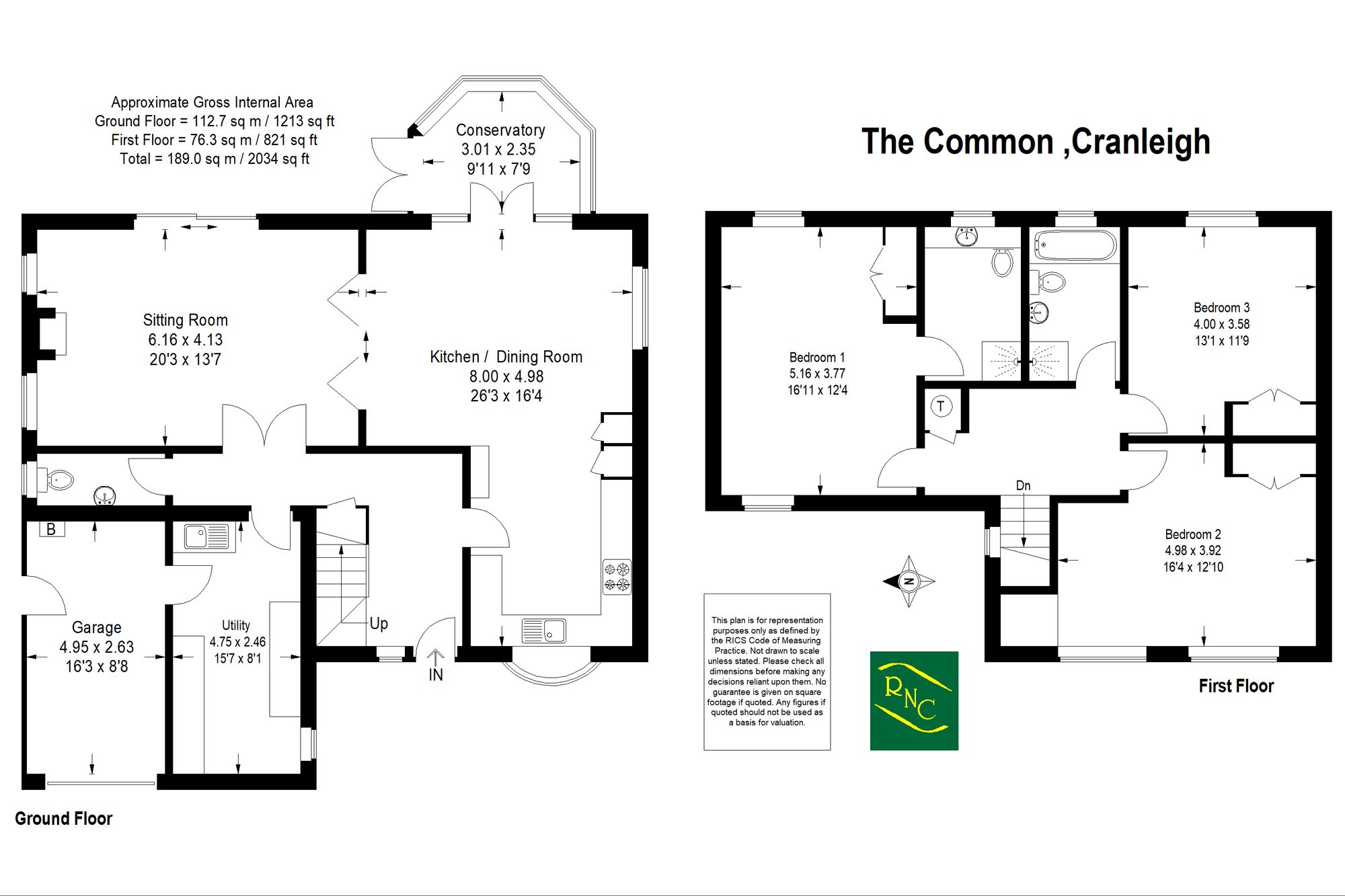 Ord House The Common, Cranleigh floorplan