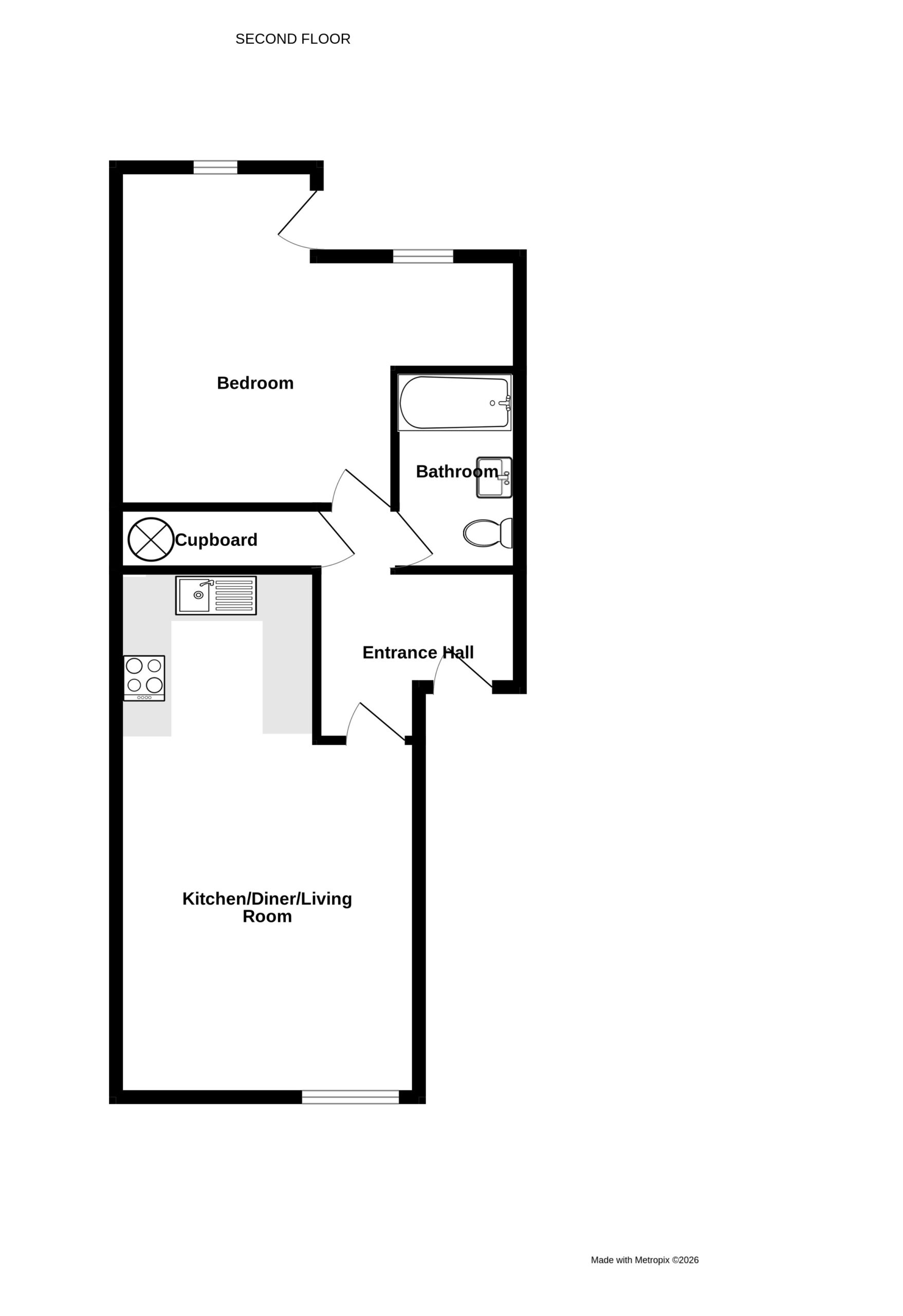 Flat 4, 21, Victoria Road, Flat 4, 21, Victoria Road, St Peter Port floorplan