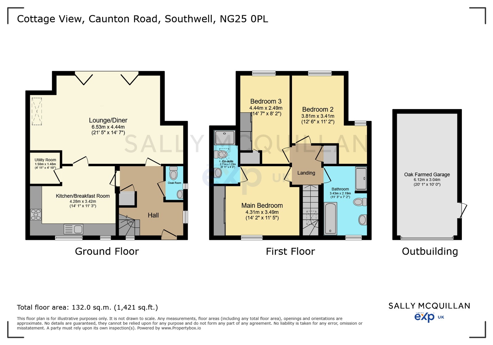 Cottage View, Caunton Road, Hockerton floorplan