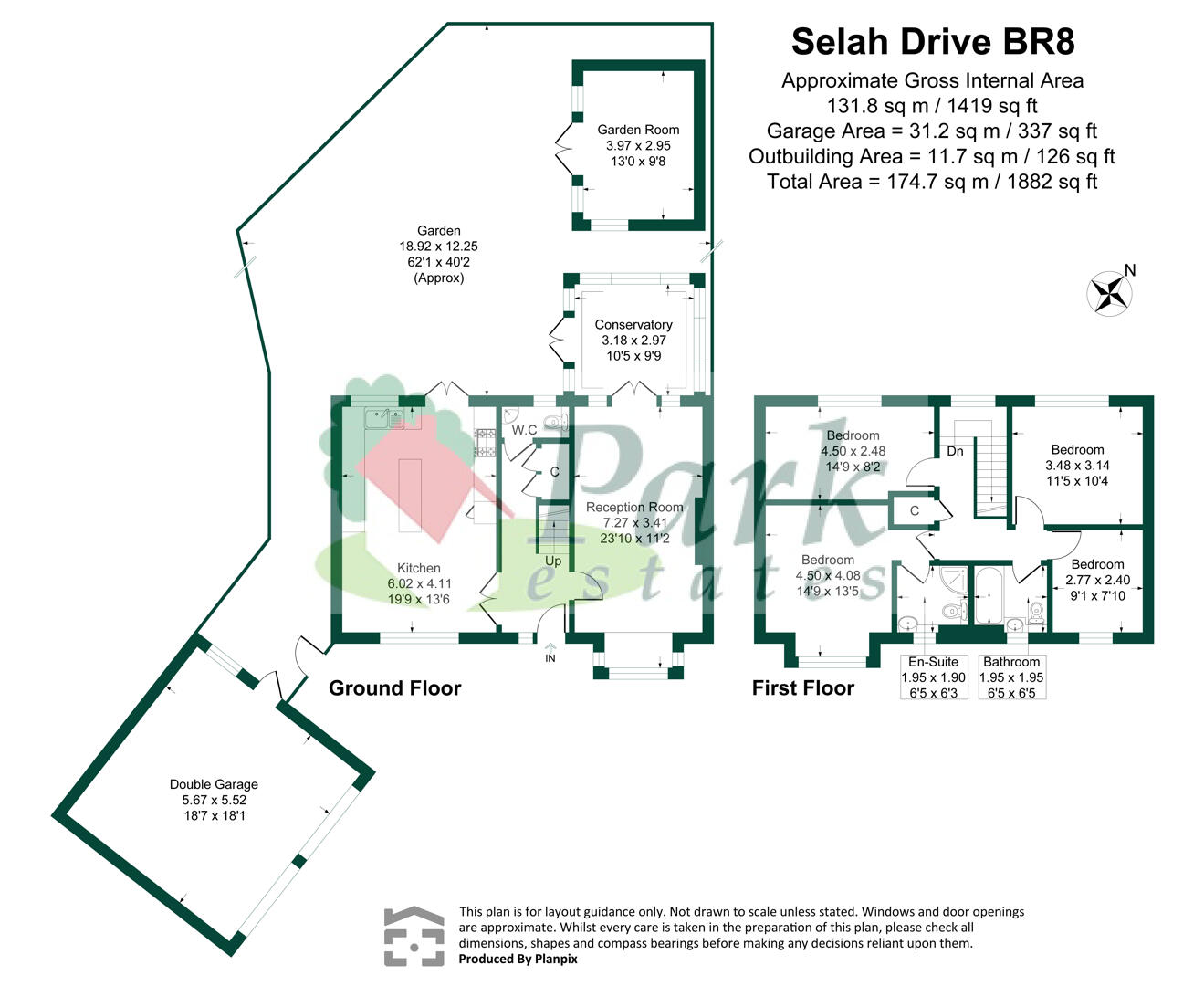 2, Selah Drive, Swanley floorplan