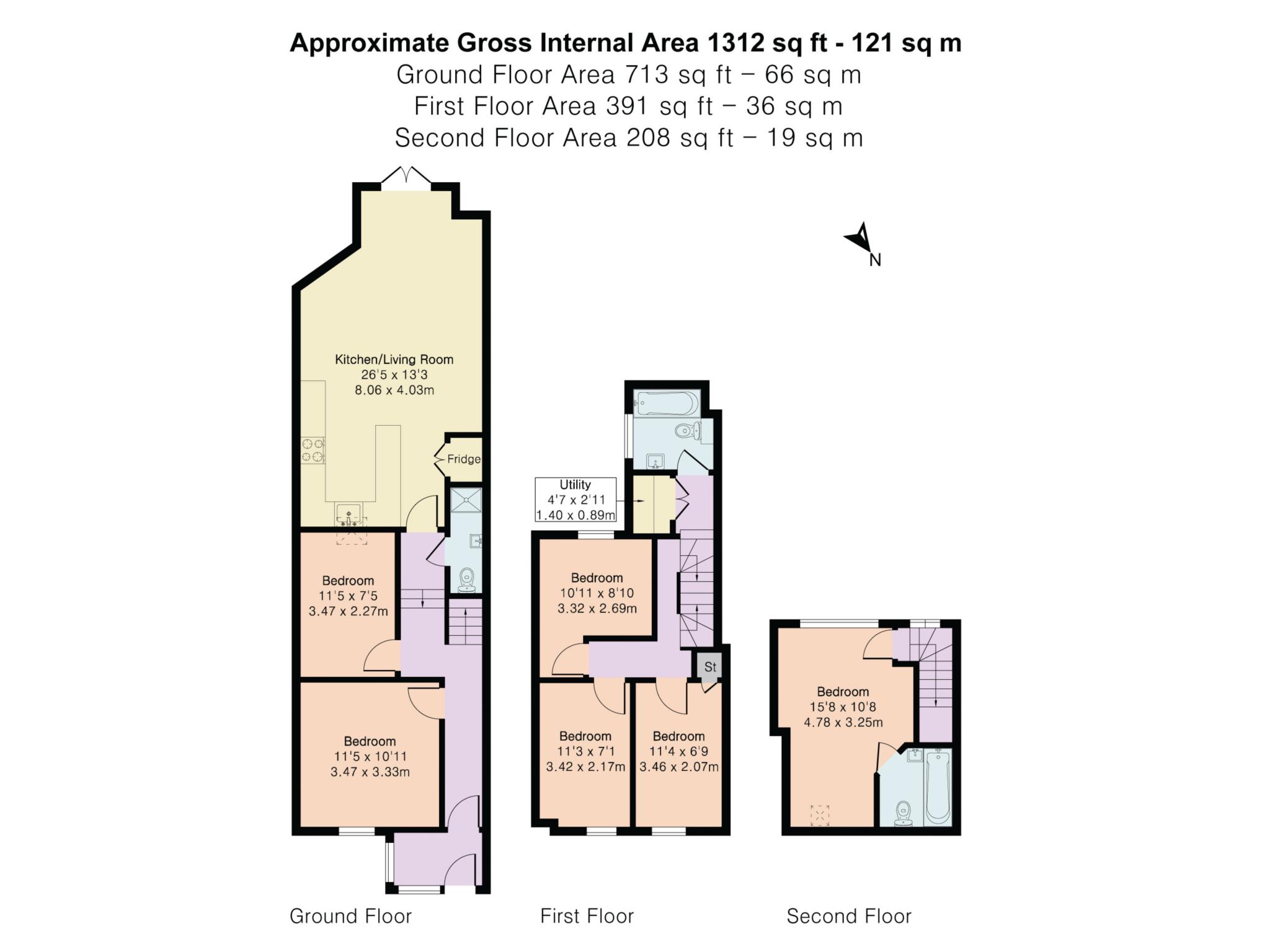 Stockmore Street, Oxford floorplan
