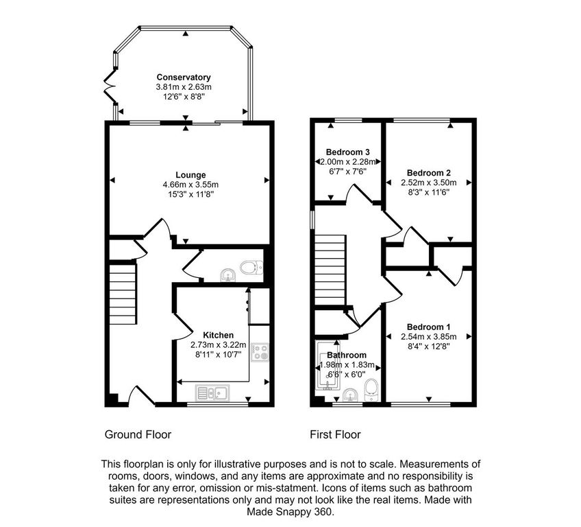 68, St. Peters Road, Haverfordwest floorplan