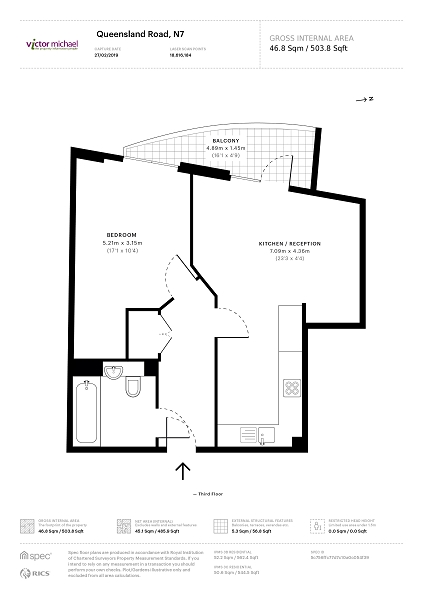 1 Bedrooms Flat to rent in Queensland Road, Islington, London. N7