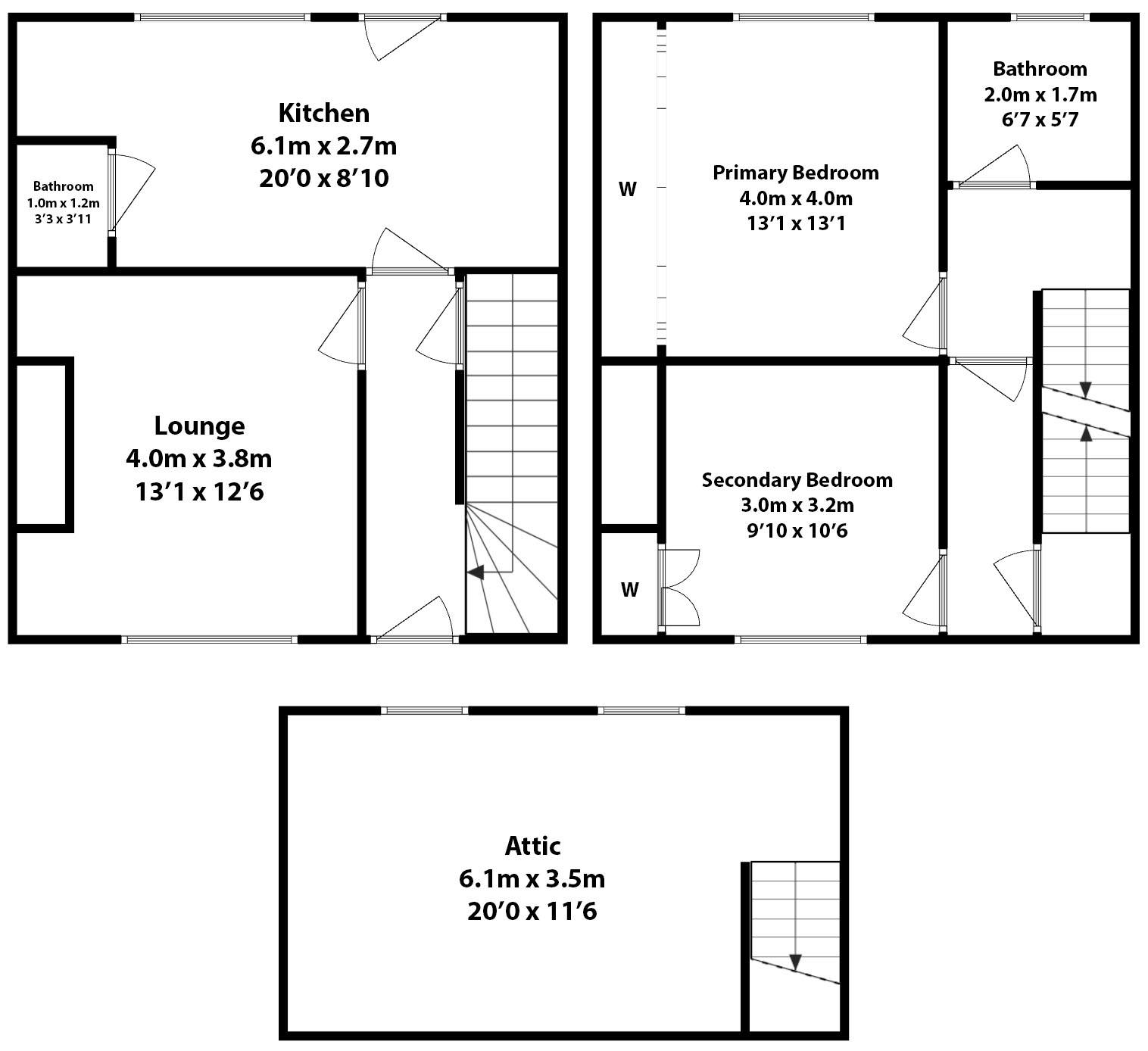 48 Glendale Avenue, Airdrie floorplan