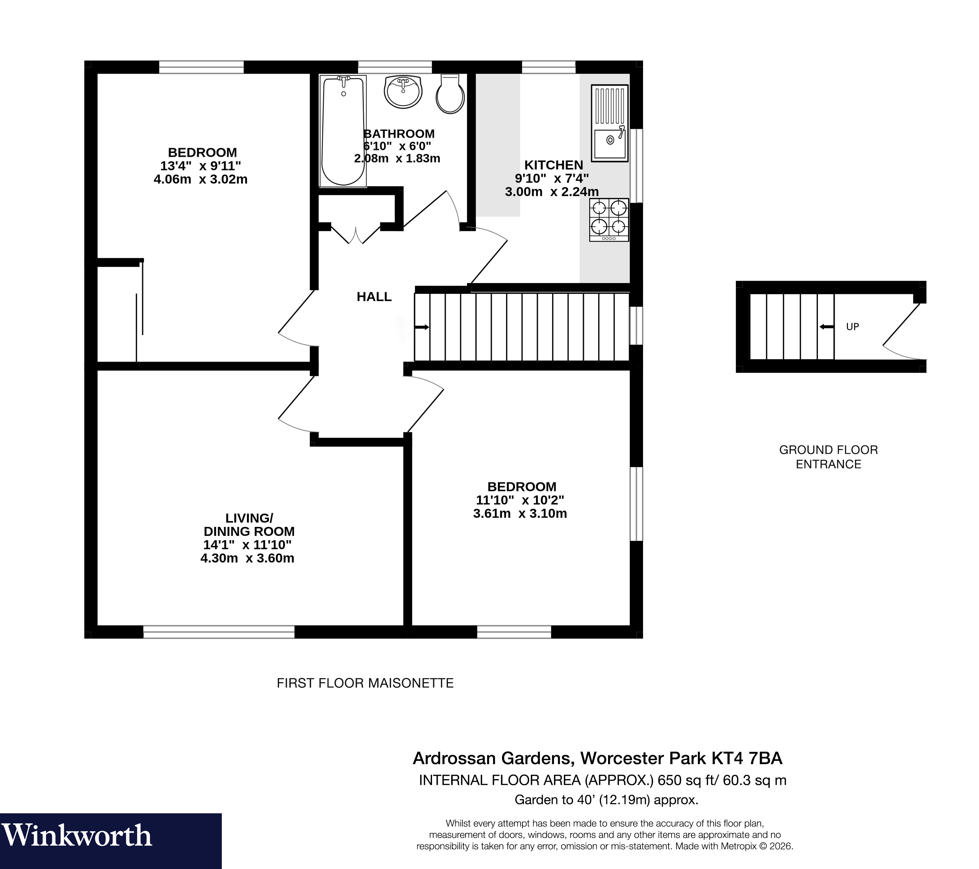 156, Ardrossan Gardens, Surrey floorplan