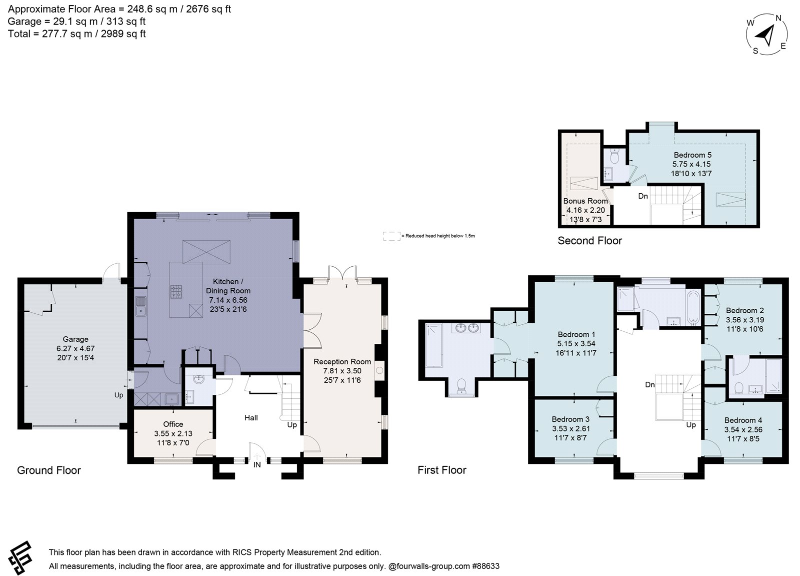 No.1 Hudson Gardens,, Hudson Gardens, Hindhead floorplan