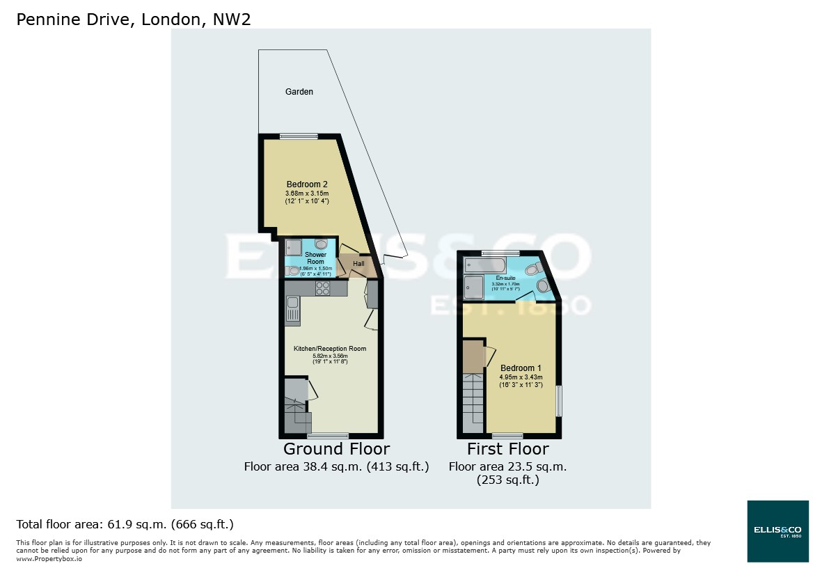 Pennine Drive, Cricklewood floorplan