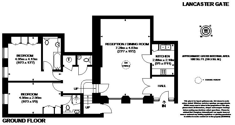 2 Bedrooms Flat to rent in Lancaster Gate, London W2