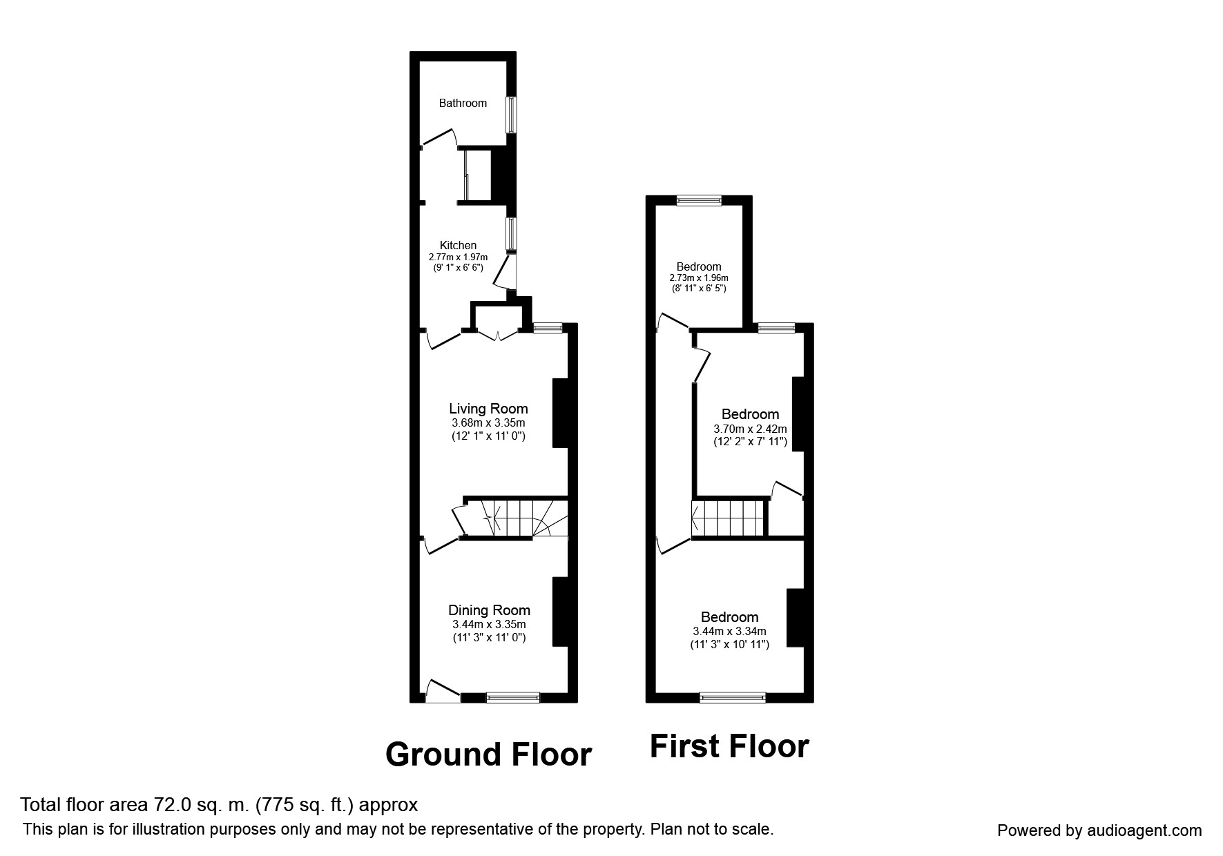 38, Burder Street, Leicestershire floorplan