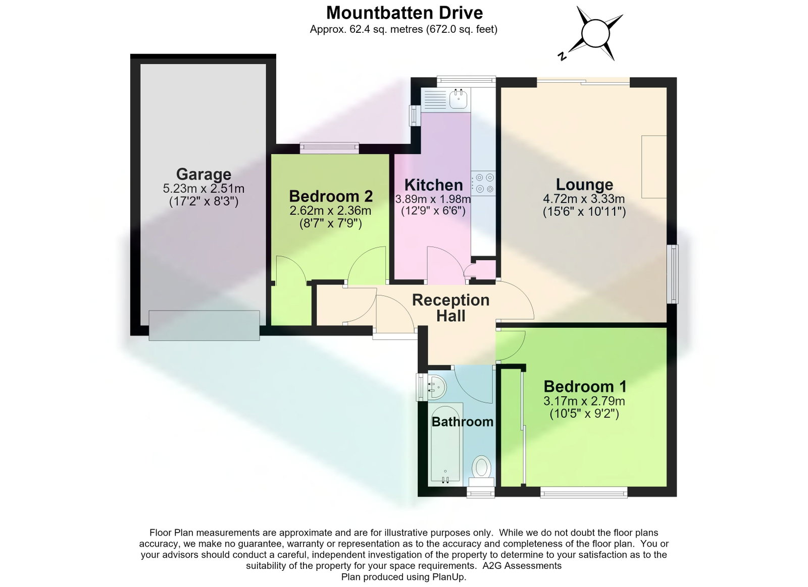 18, Mountbatten Drive, Wisbech floorplan