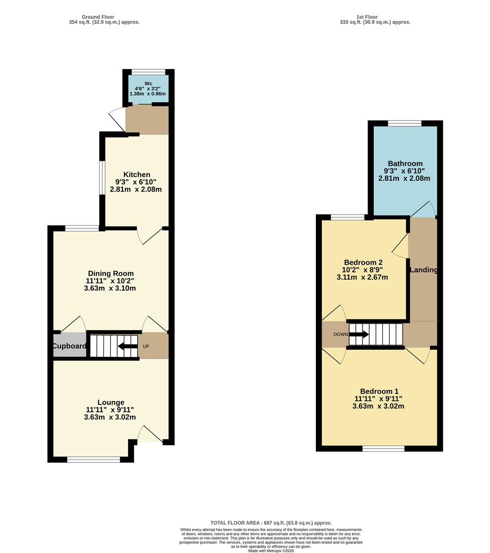 75, Connaught Road, Chatham floorplan