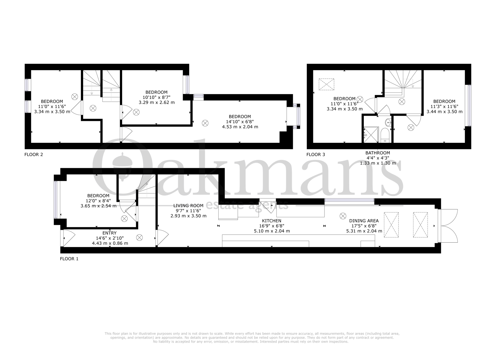 272, HUBERT ROAD, BIRMINGHAM floorplan