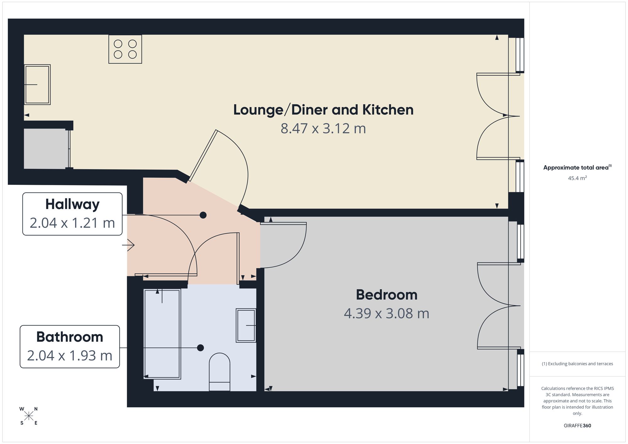 2 The Armstrong Tynemouth Pass, Gateshead floorplan